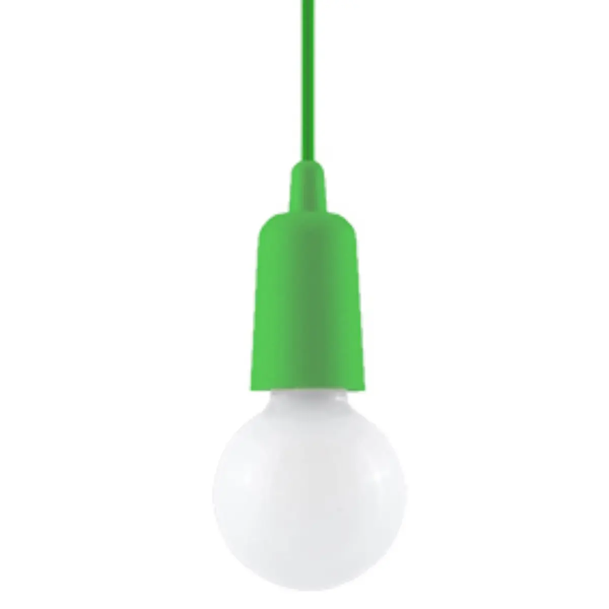 Sollux Lighting Green Hanging Lamp Diego 1
