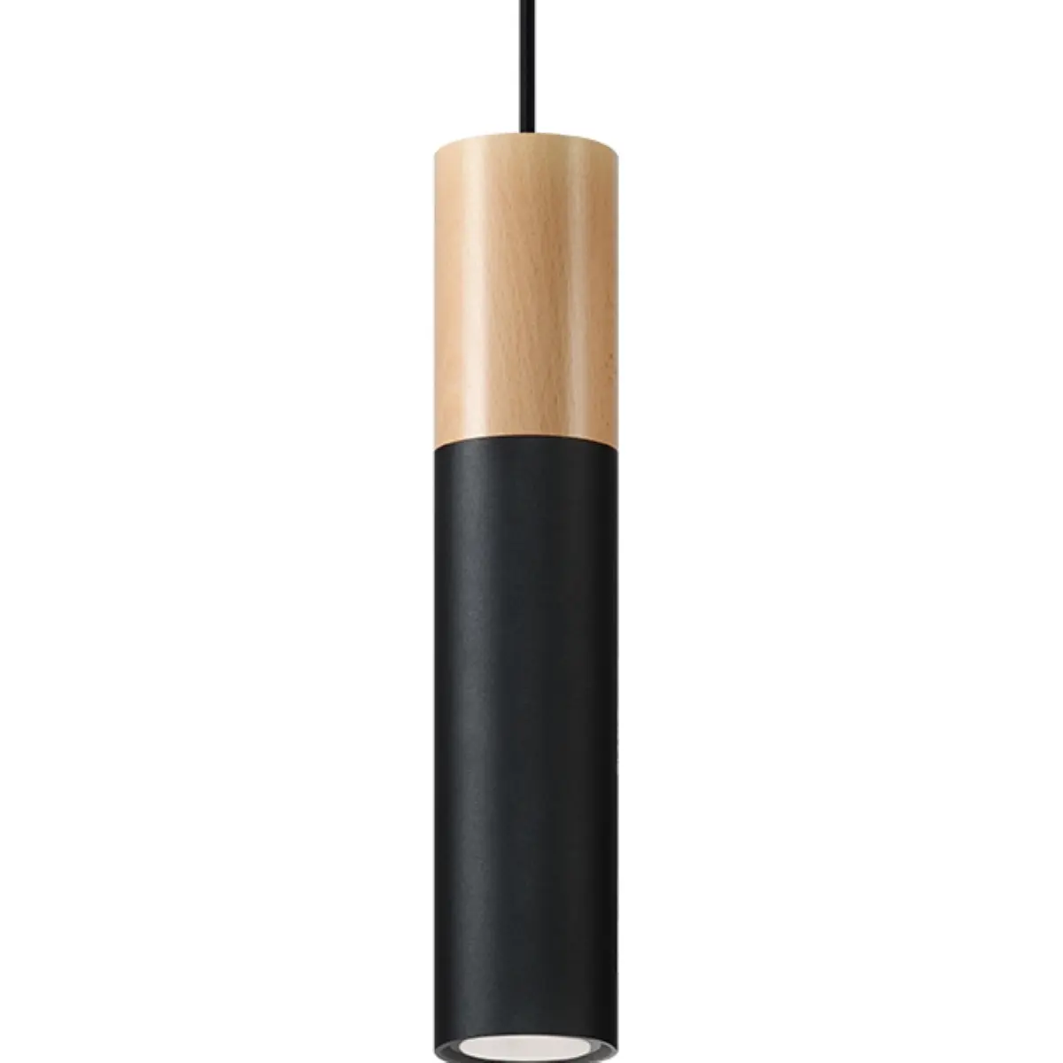 Sollux Lighting Black Hanging Lamp Pablo