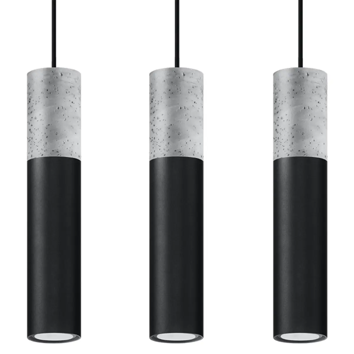 Lampe suspendue Sollux Lighting Borgio 3L