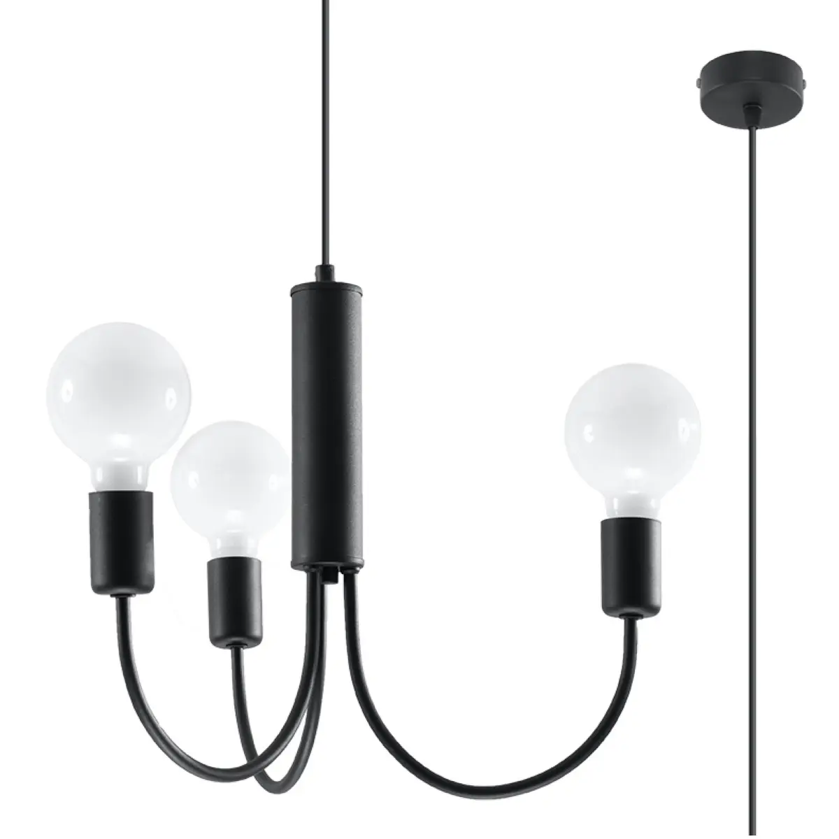 Lustre Sollux Lighting Piccolo 3 Lustre Sollux Lighting Piccolo 3
