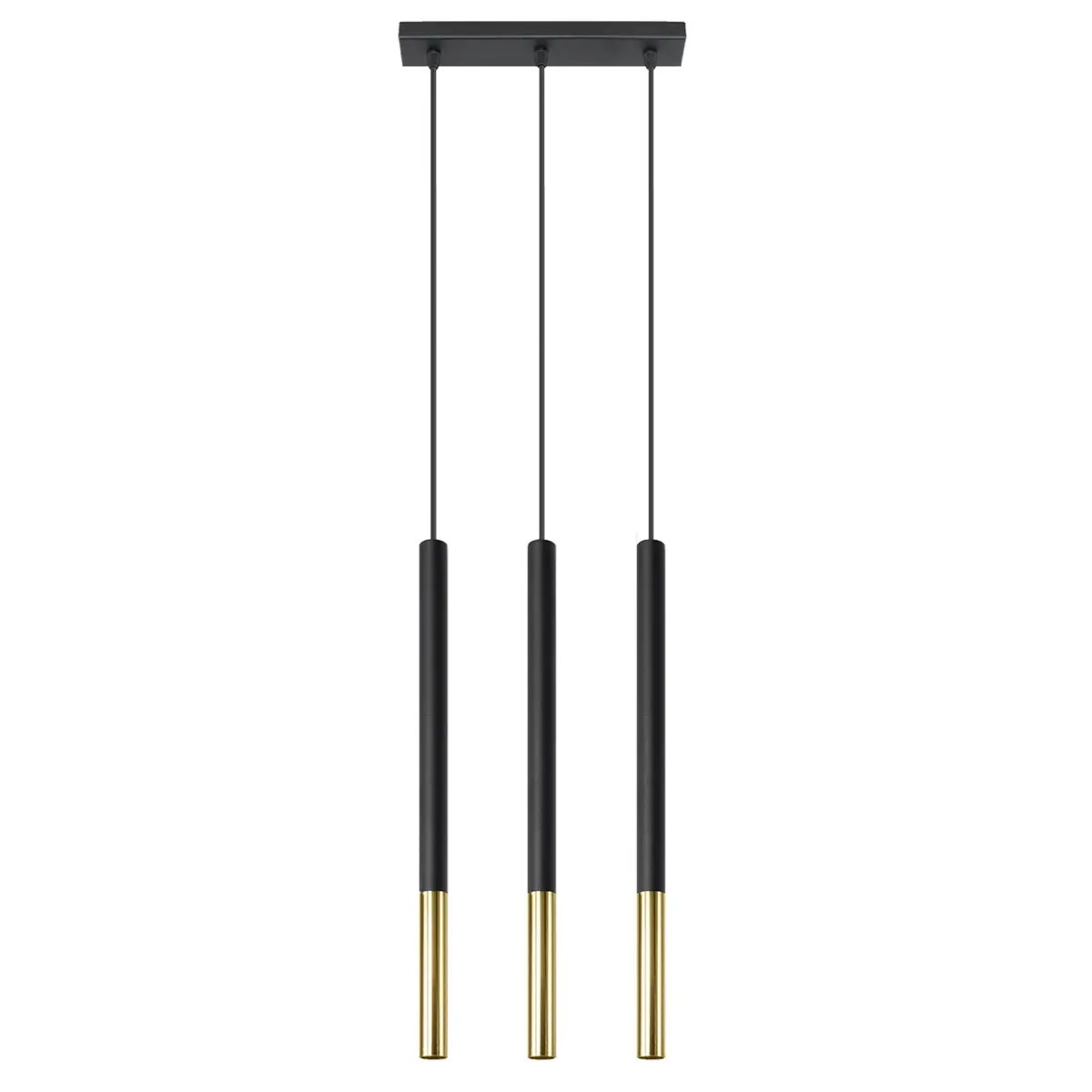 Sollux Lighting Black Hanging Lamp Mozaica 3L