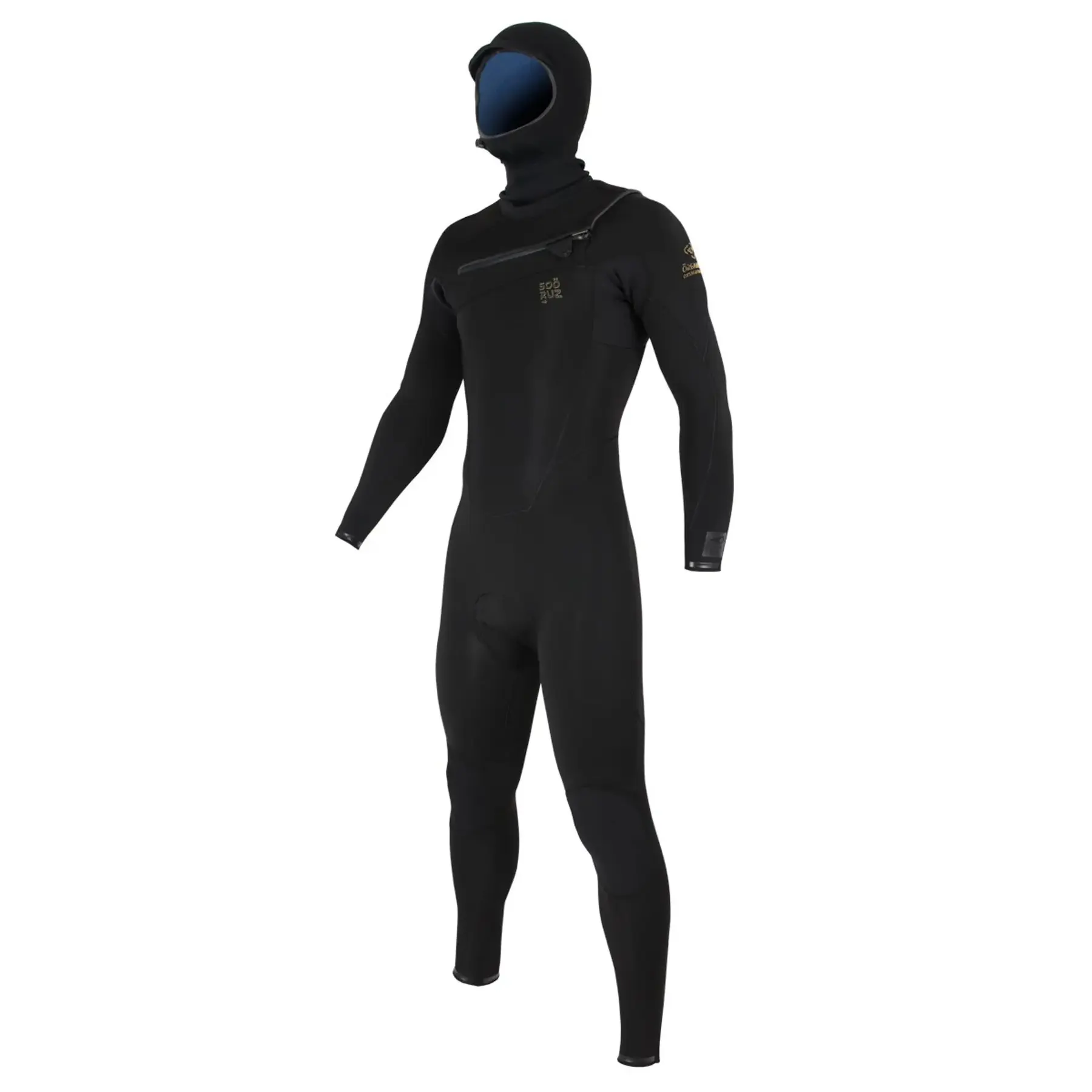Wetsuit met capuchon Soöruz Fighter 4/3 Chest-zip