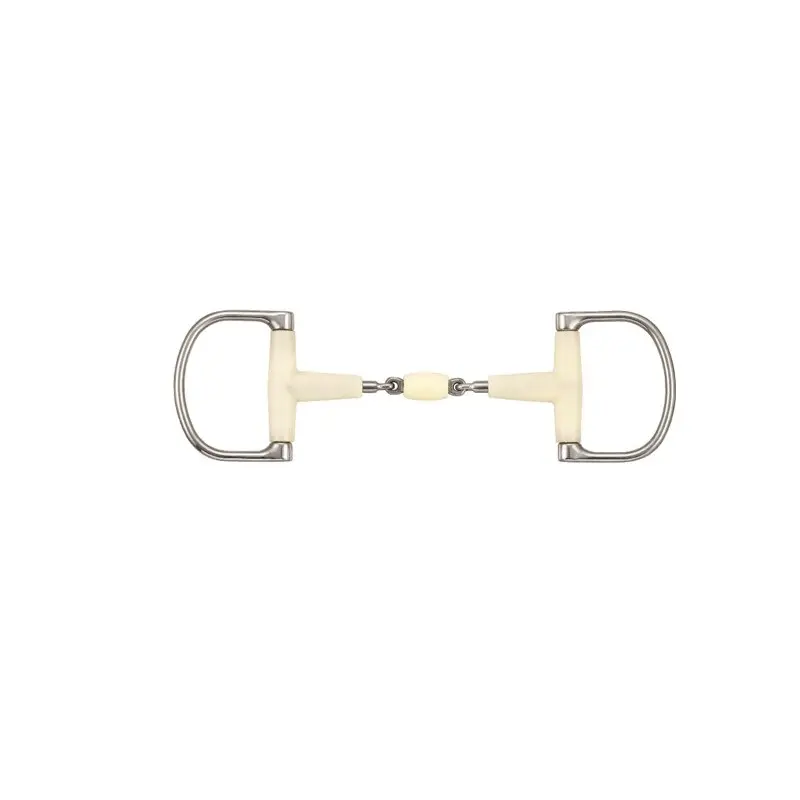 Verdum horse bit with double joint + roller Soyo Happy mouth D racing