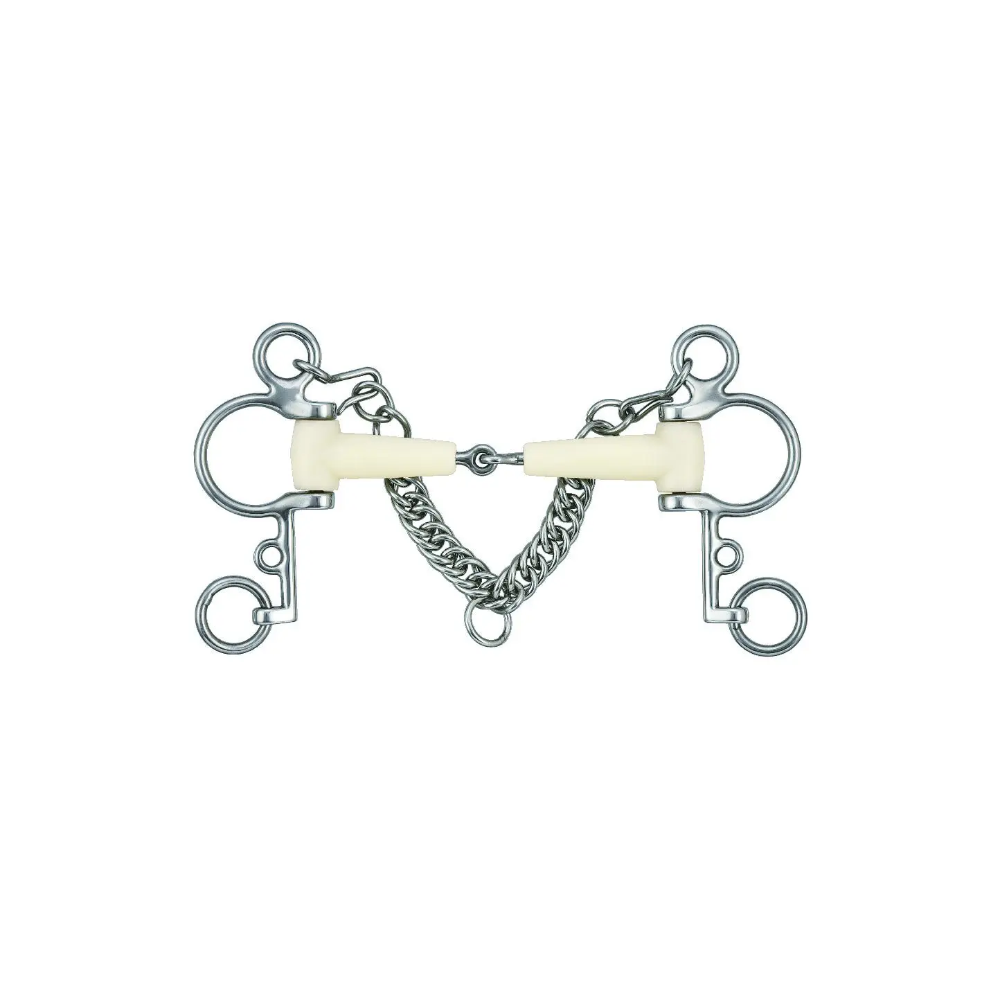 Pelham horse single joint Soyo Happy Mouth