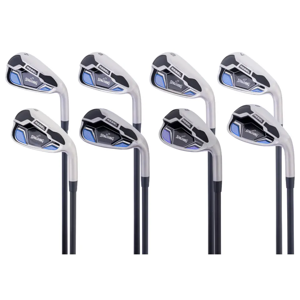 Spalding Blanc Rechtshänder-Eisen-Serie Rebel Regular Graphite 4>Sw