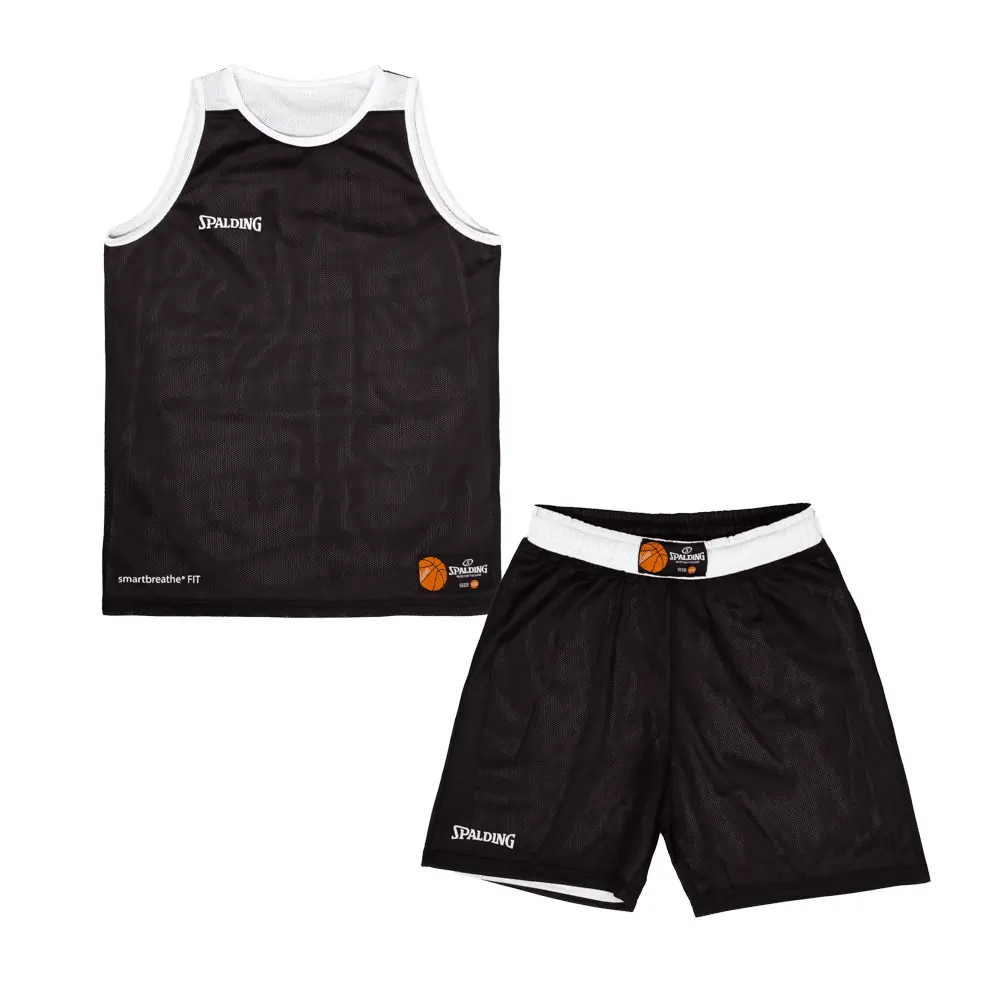 Set maglia e pantaloncini da bambino Spalding Double Face