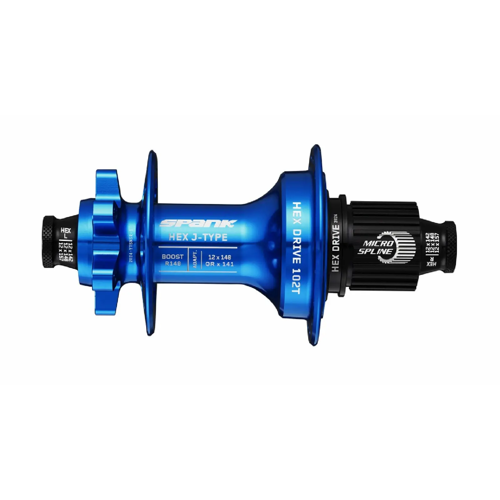 Achternaaf Spank Hex J-Type Boost R148 HG