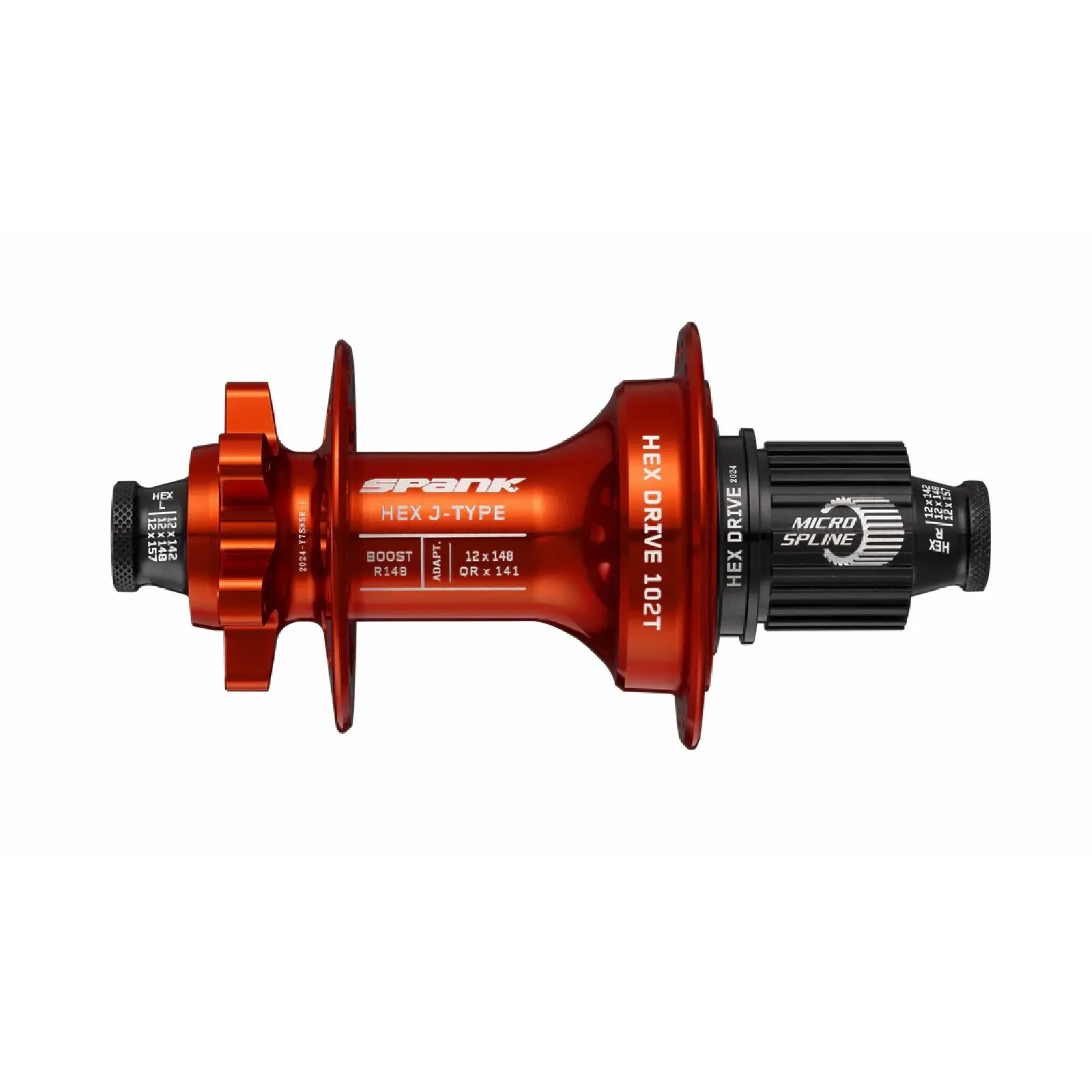 Achternaaf Spank Hex J-Type Boost R148 MS