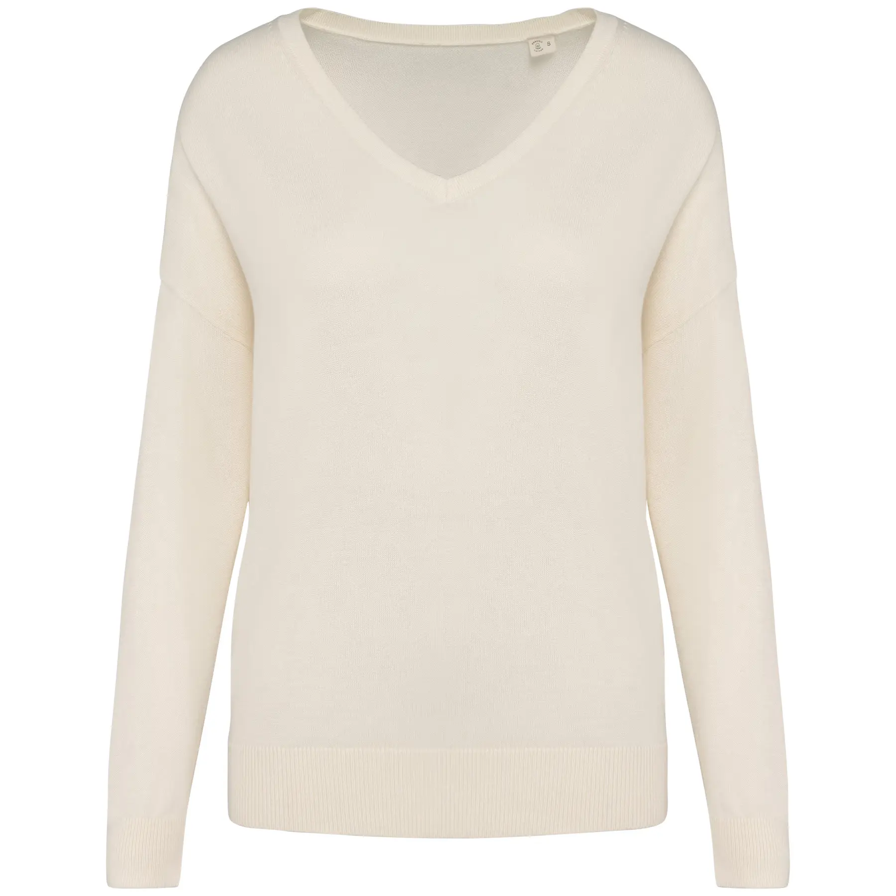 Pull col V umweltfreundlich aus Lyocell für Damen Spasso