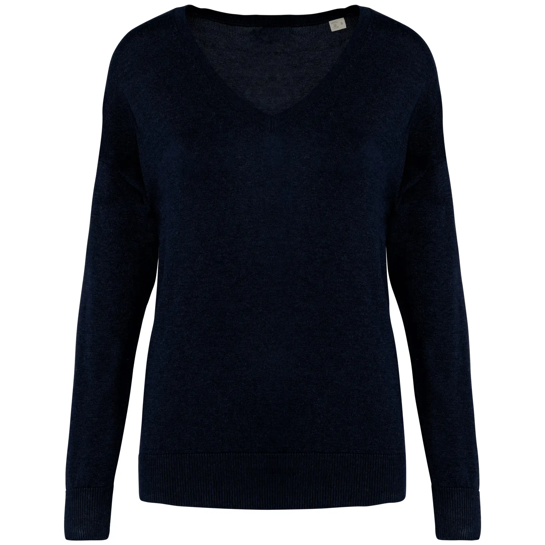 Pull col V ecologico in lyocell donna Spasso