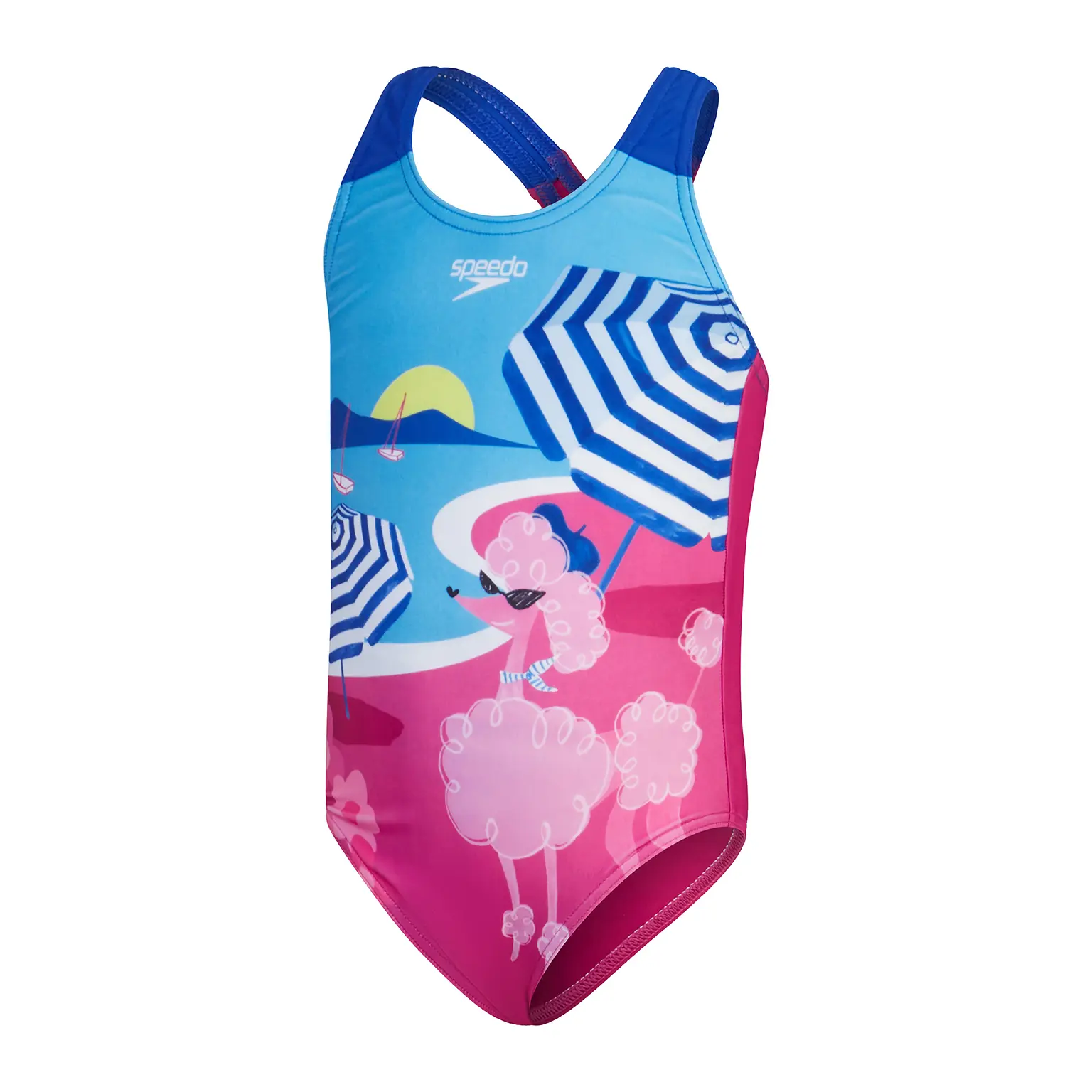 Eéndelig badpak met print meisje Speedo Placem