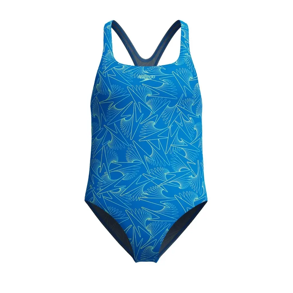 Badeanzug, Mädchen Speedo Hyperboom Allover Medalist
