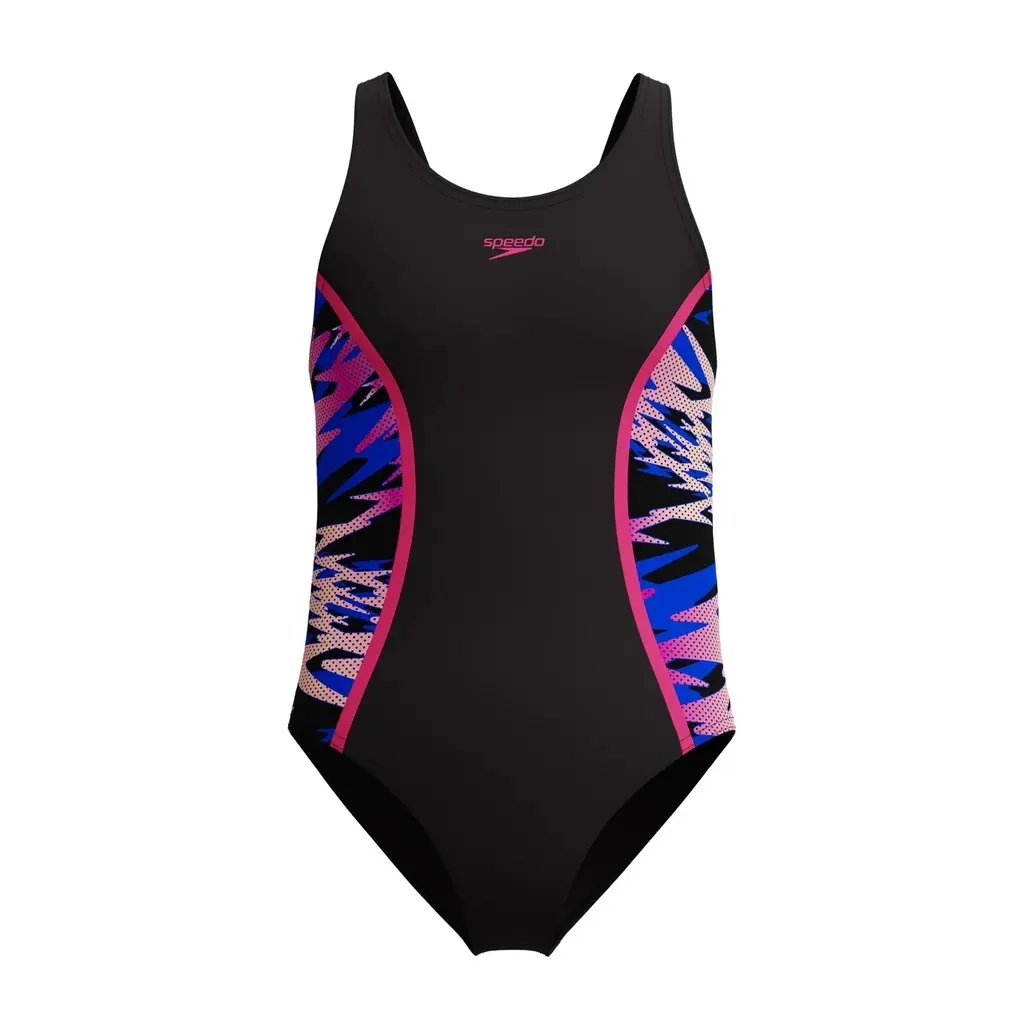 Costume da bagno 1 pezzo per bambina Speedo Hyperboom Splice Muscleback