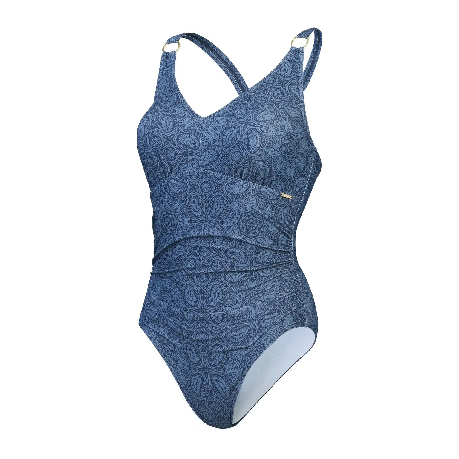 Costume da bagno intero con scollatura a V donna Speedo Eco Print