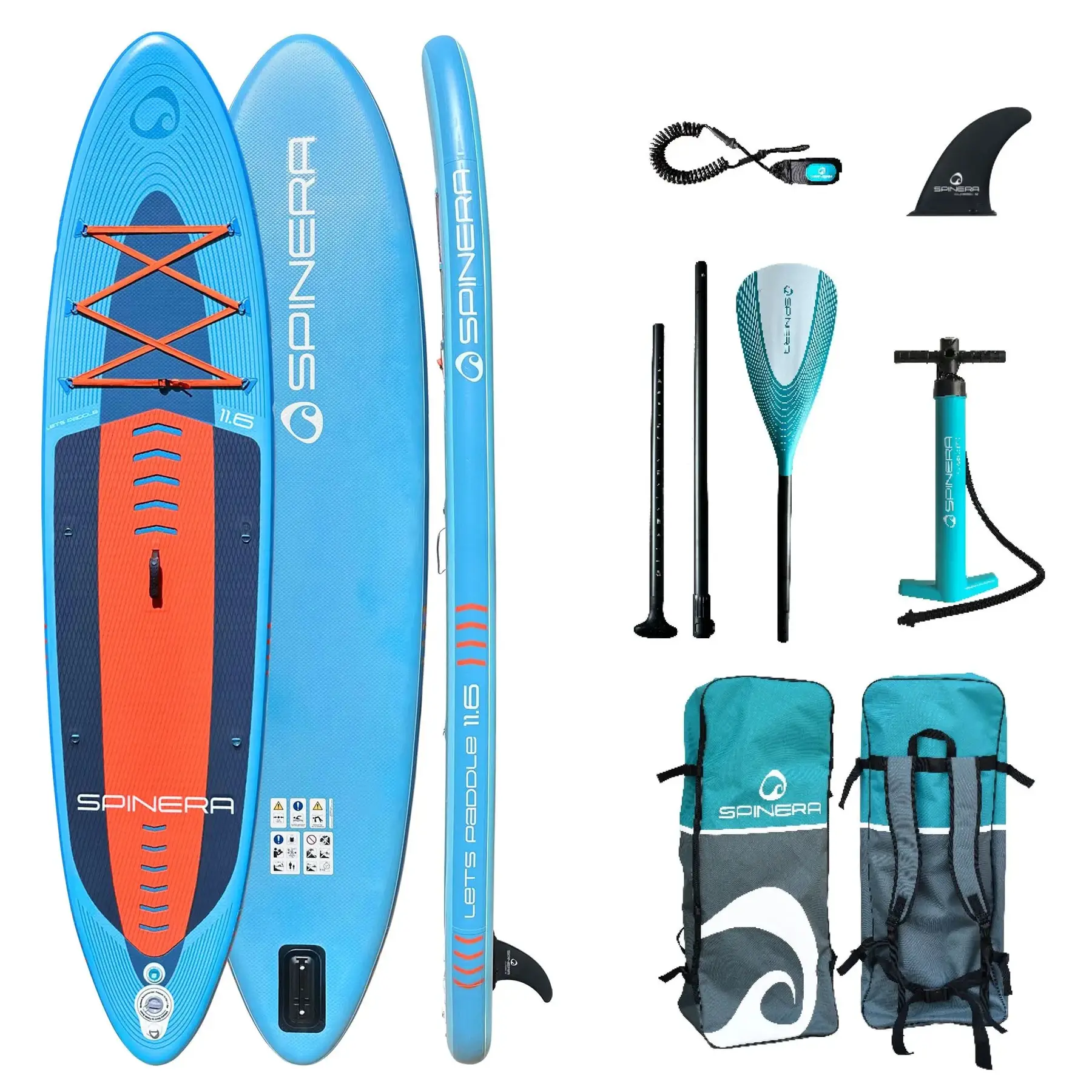 Stand up paddle board Spinera Lets Paddle 11.6