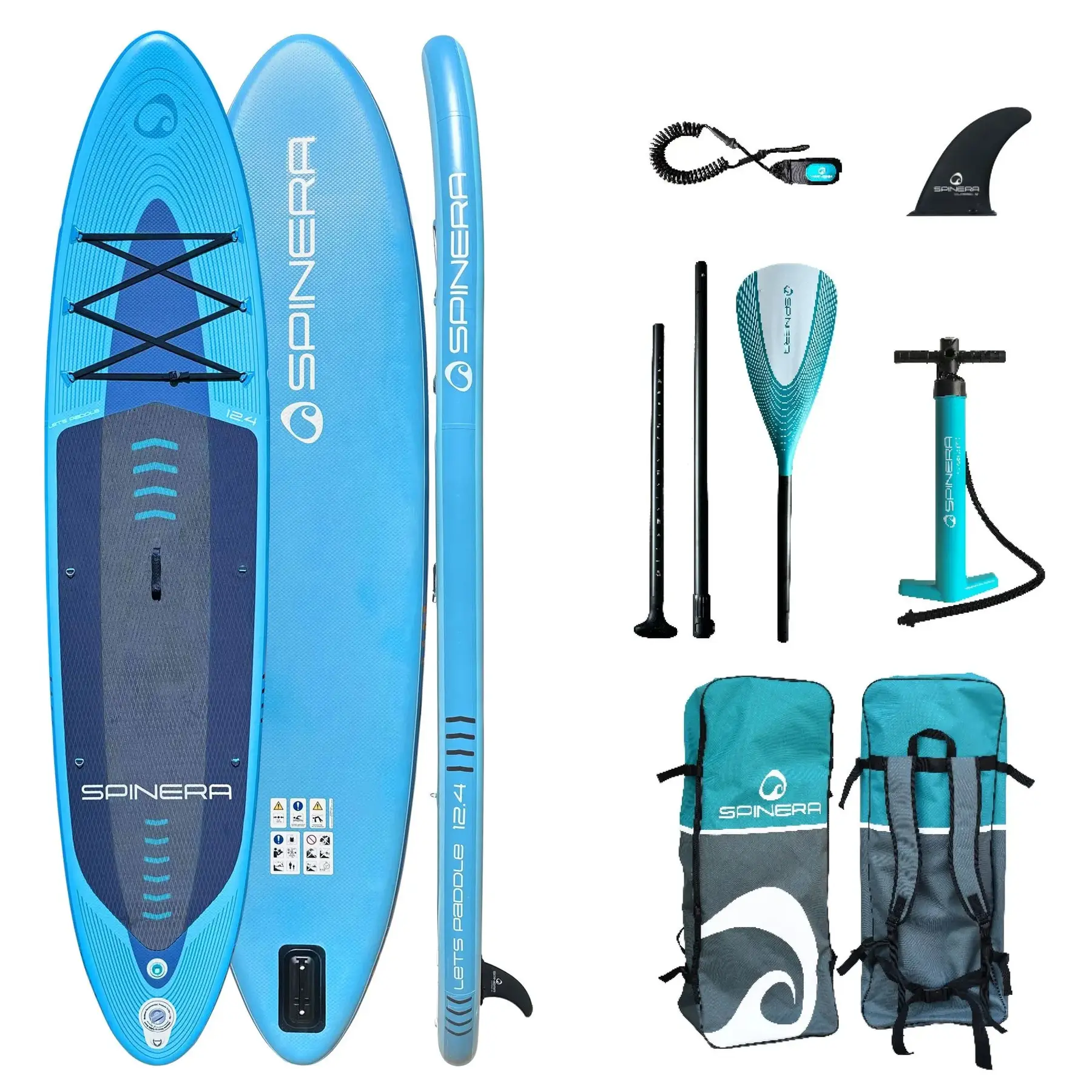Stand up paddle board Spinera Lets Paddle 12.4