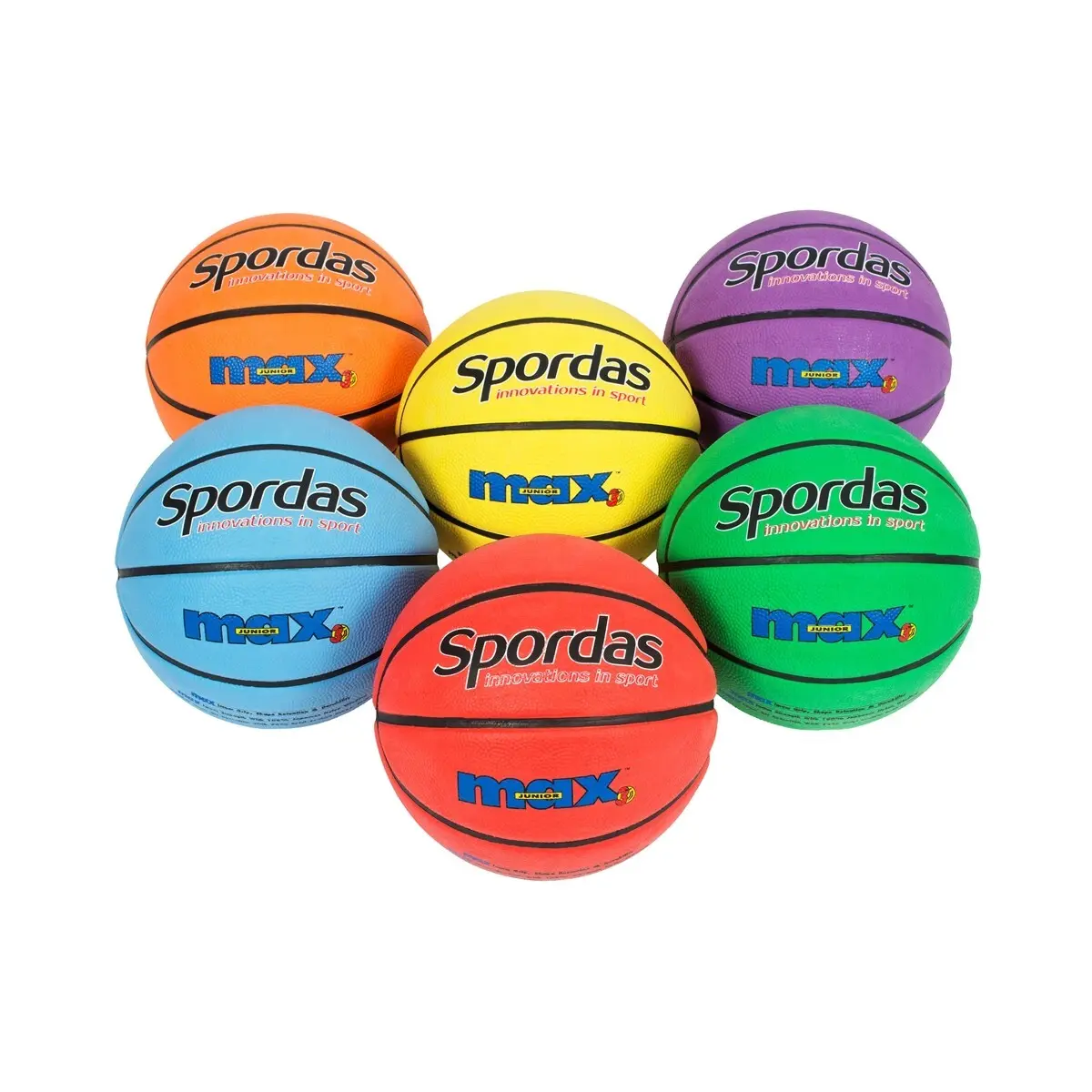 Basketballen Spordas Max (x6)