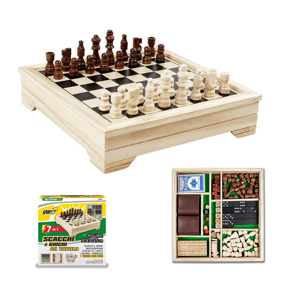 Schachspiel 7 in 1 Sport One