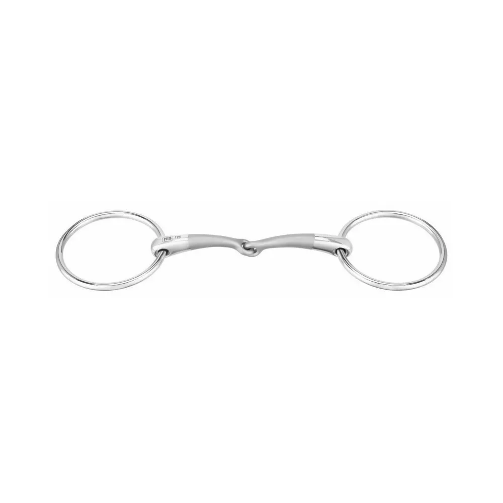 Two-ring snaffle bit Sprenger Satinox 14 mm