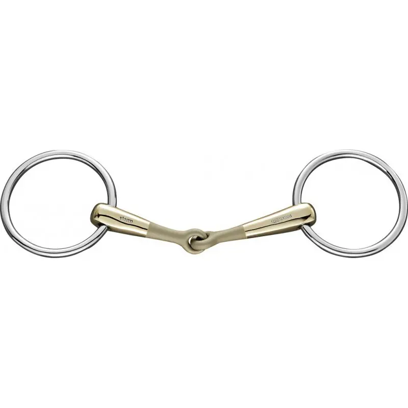 2 ring stainless steel horse bit Sprenger Turnado sensogan