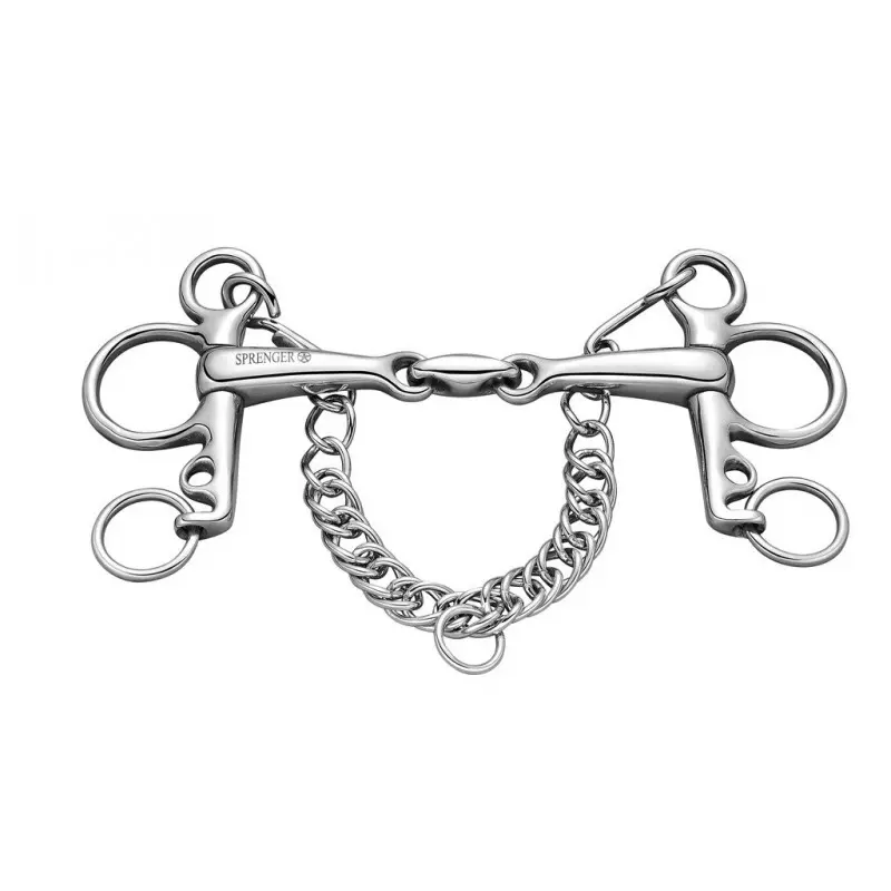 Bits for horses Sprenger pelham double brisure