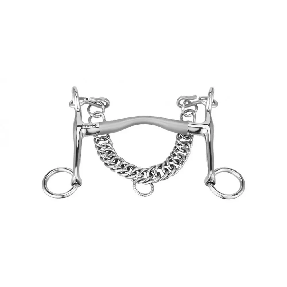 Short bridle bits for horses Sprenger Satinox 5 cm