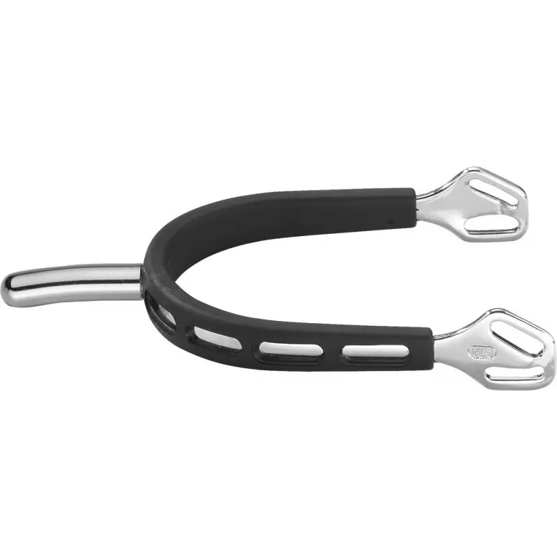 spurs with rounded shank for horses Sprenger Ultrafit extragrip
