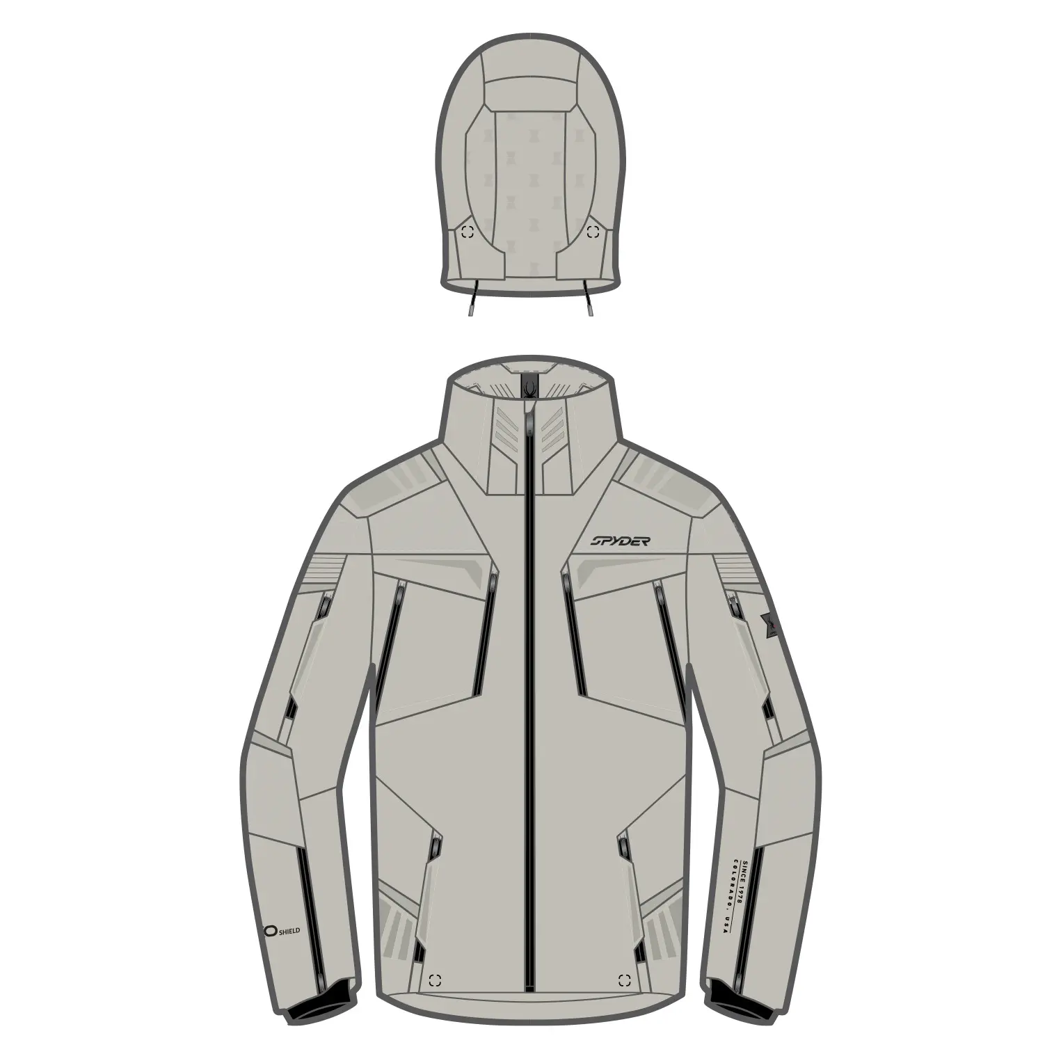 Ski-jas Spyder Pinnacle