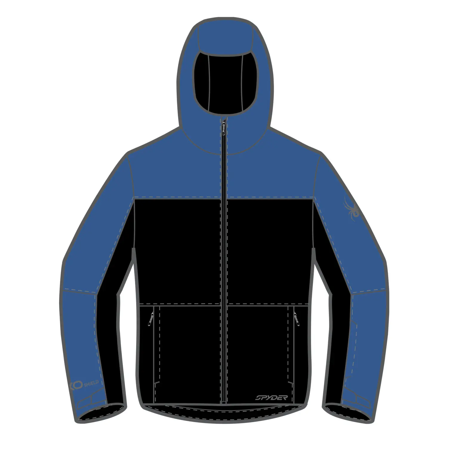 Skijacke Kind Spyder Team Pro