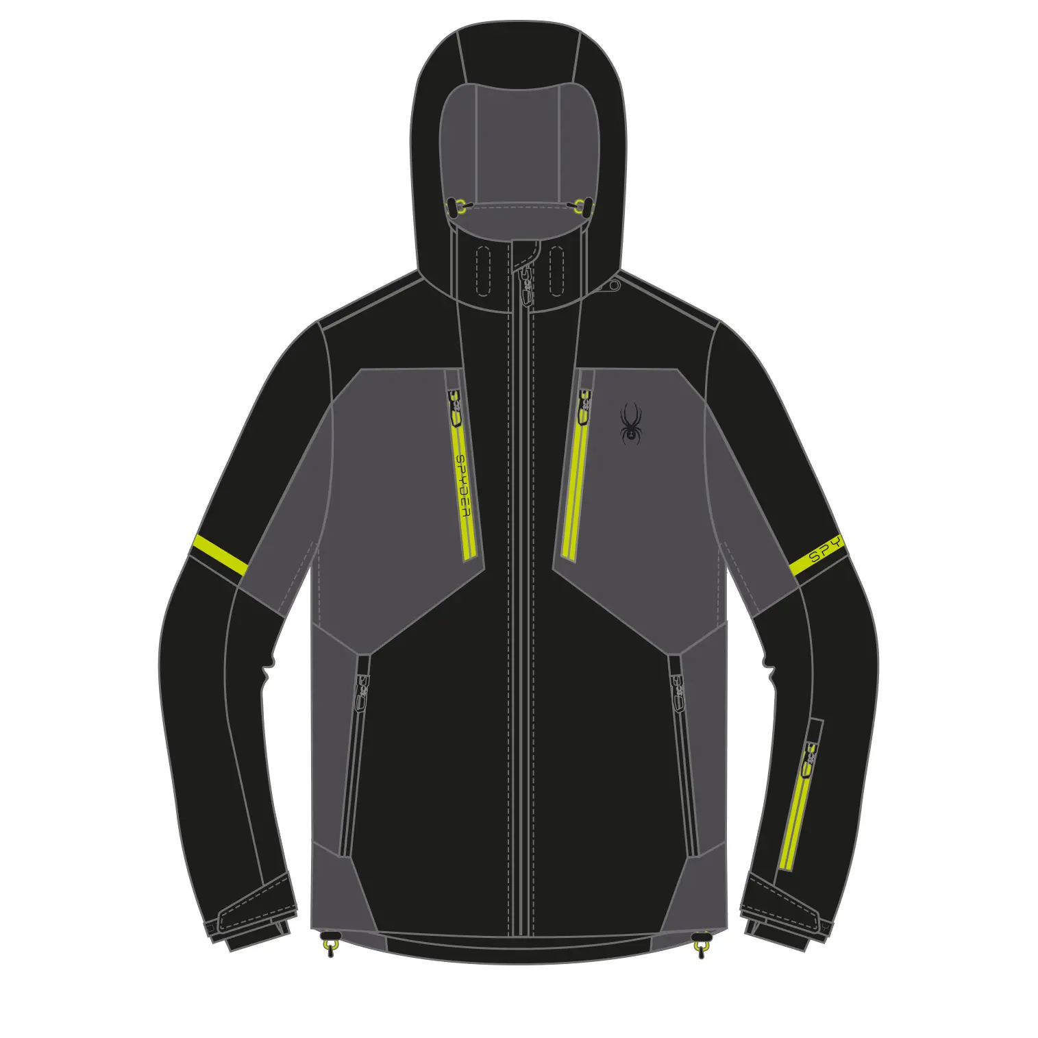 Ski-jas Spyder Steeps