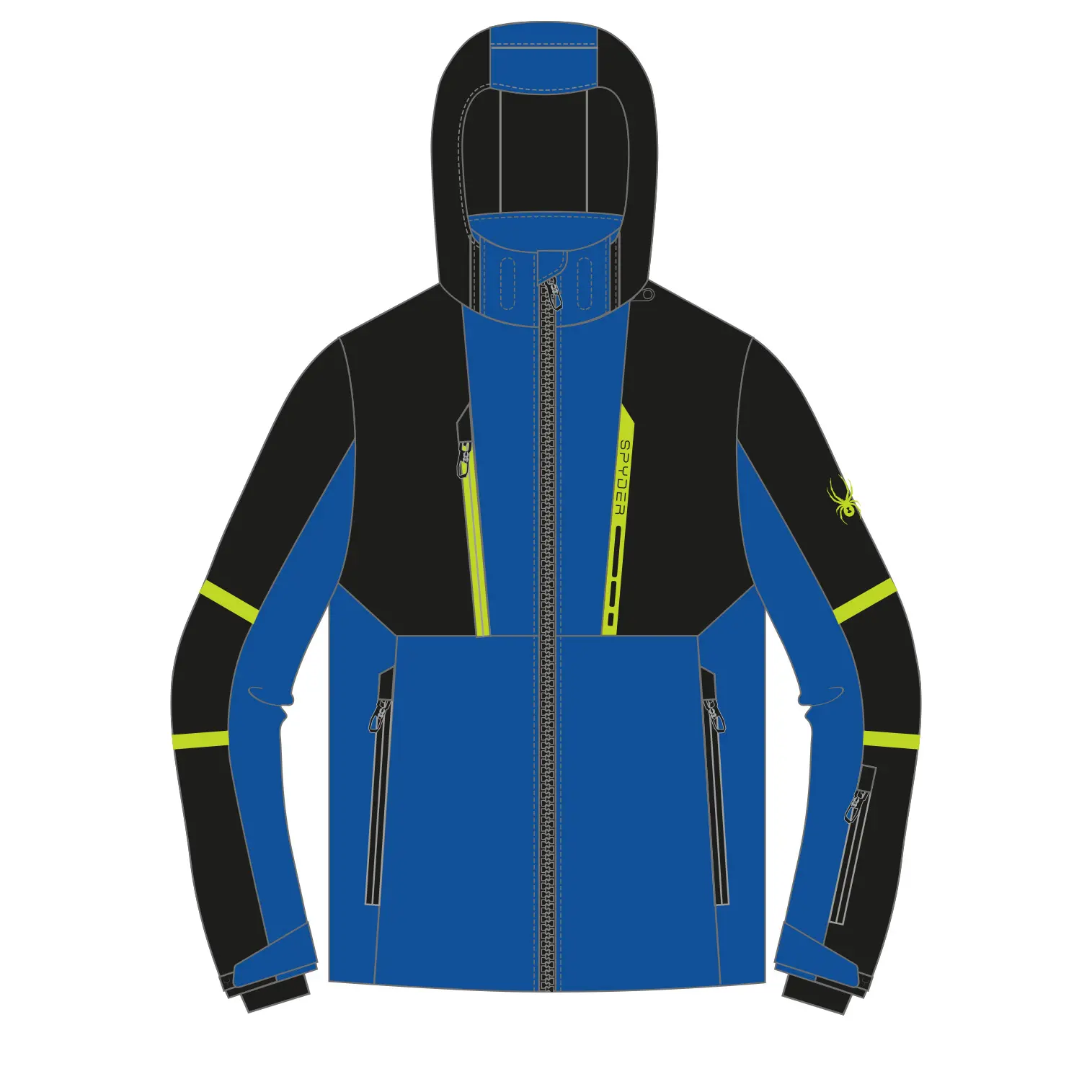 Skijacke mit Kapuze Spyder Glade
