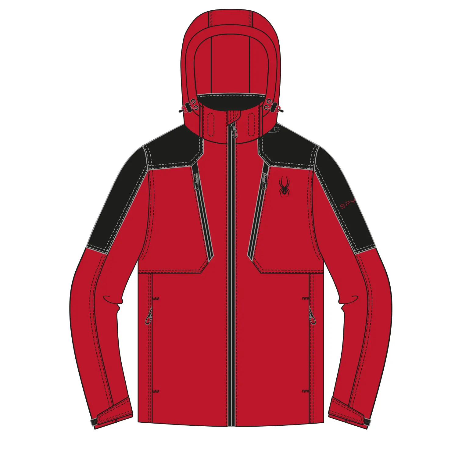 Skijacke mit Kapuze Spyder Mandatory