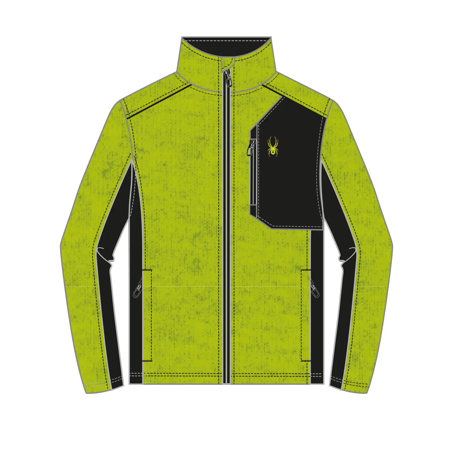 Fleece met rits Spyder Core