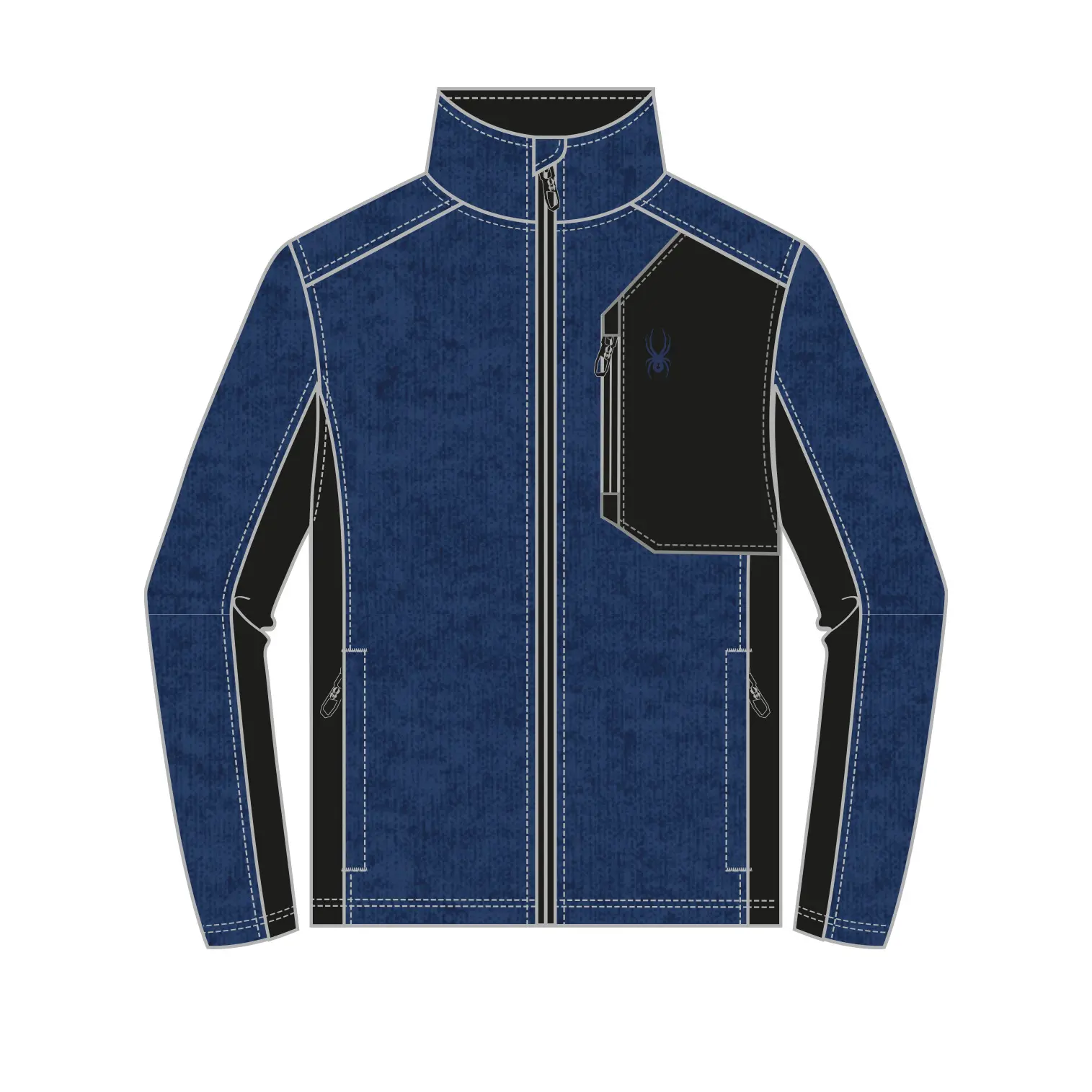 Fleece mit Reißverschluss Spyder Core
