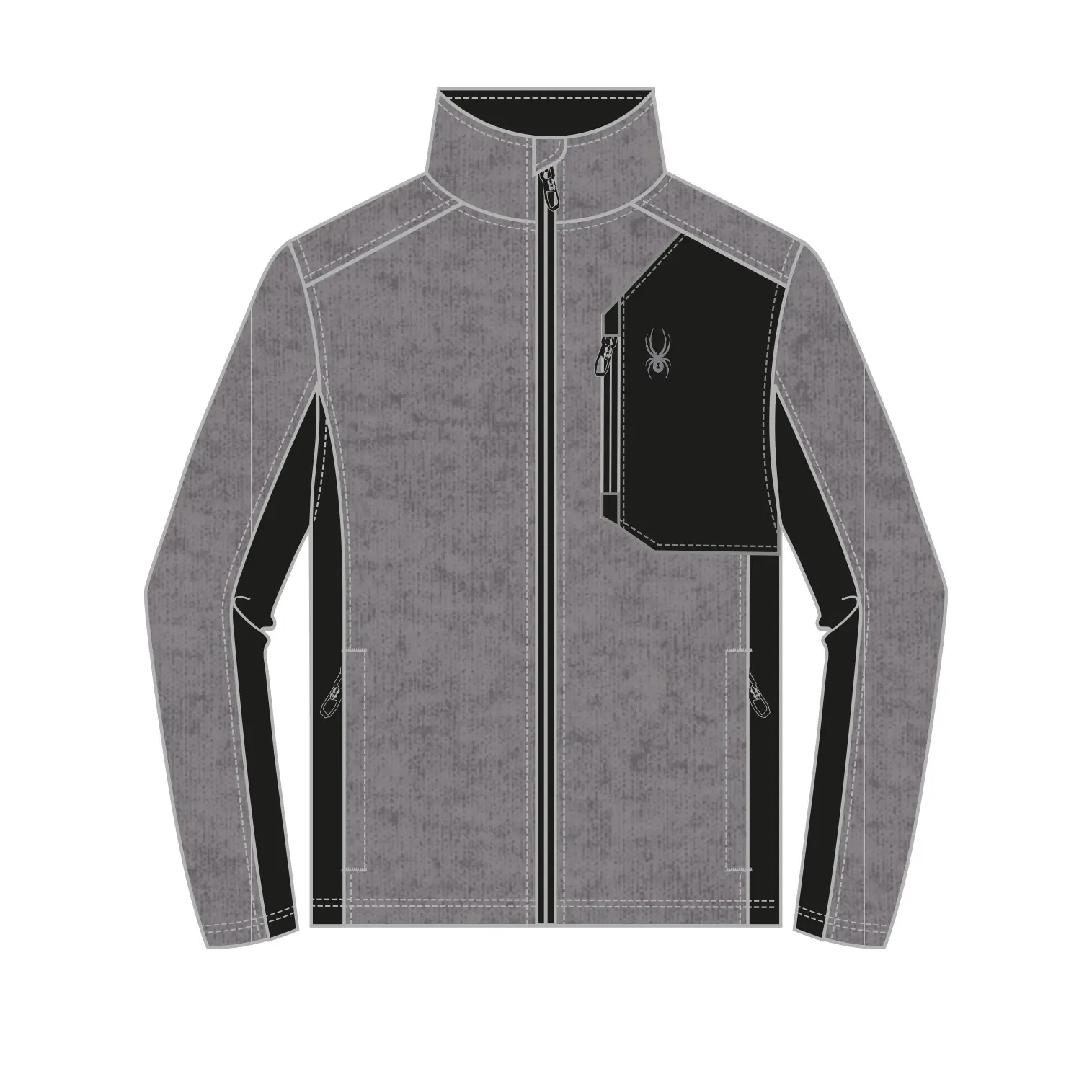 Fleece met rits Spyder Core