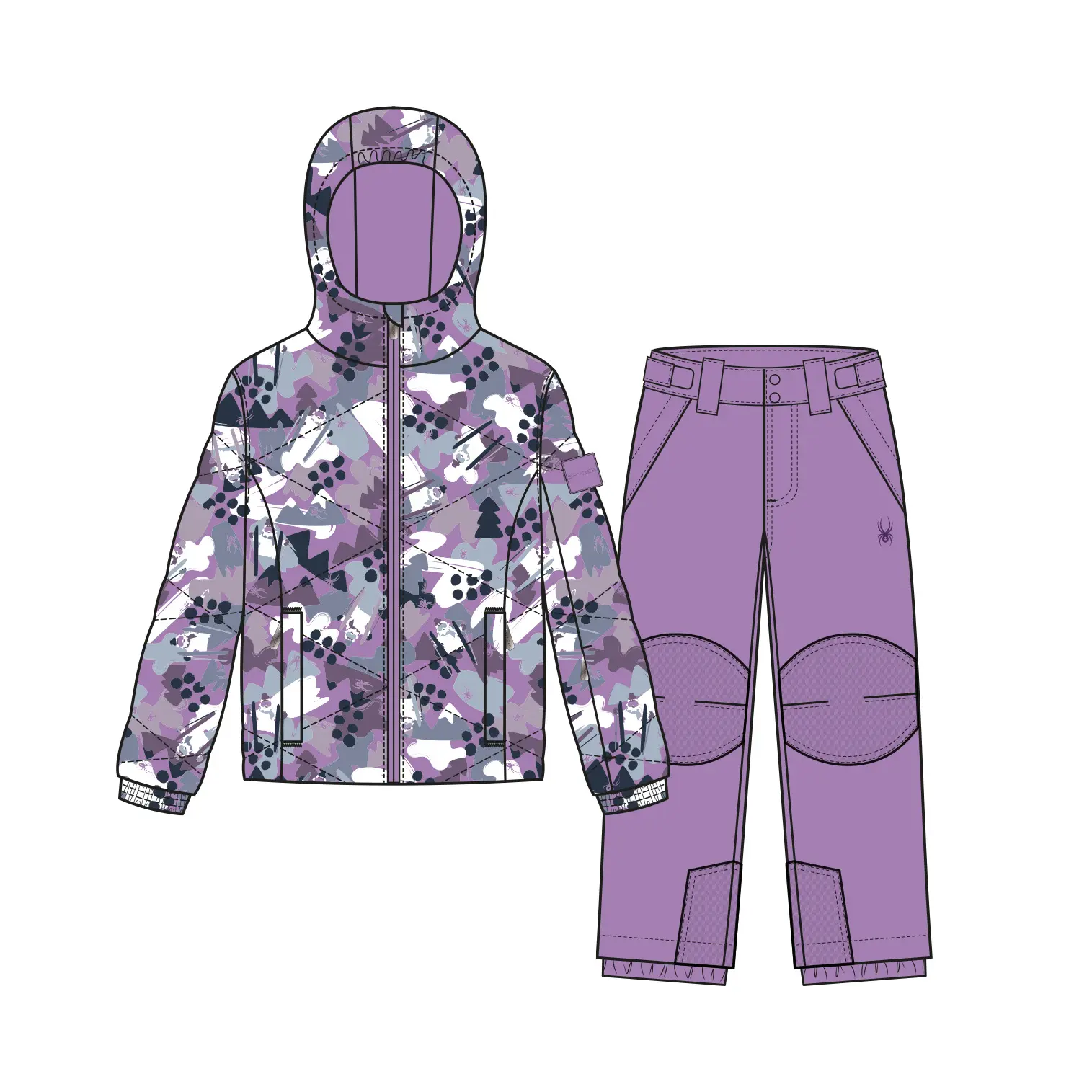 Meisjes skipak Spyder Frosty