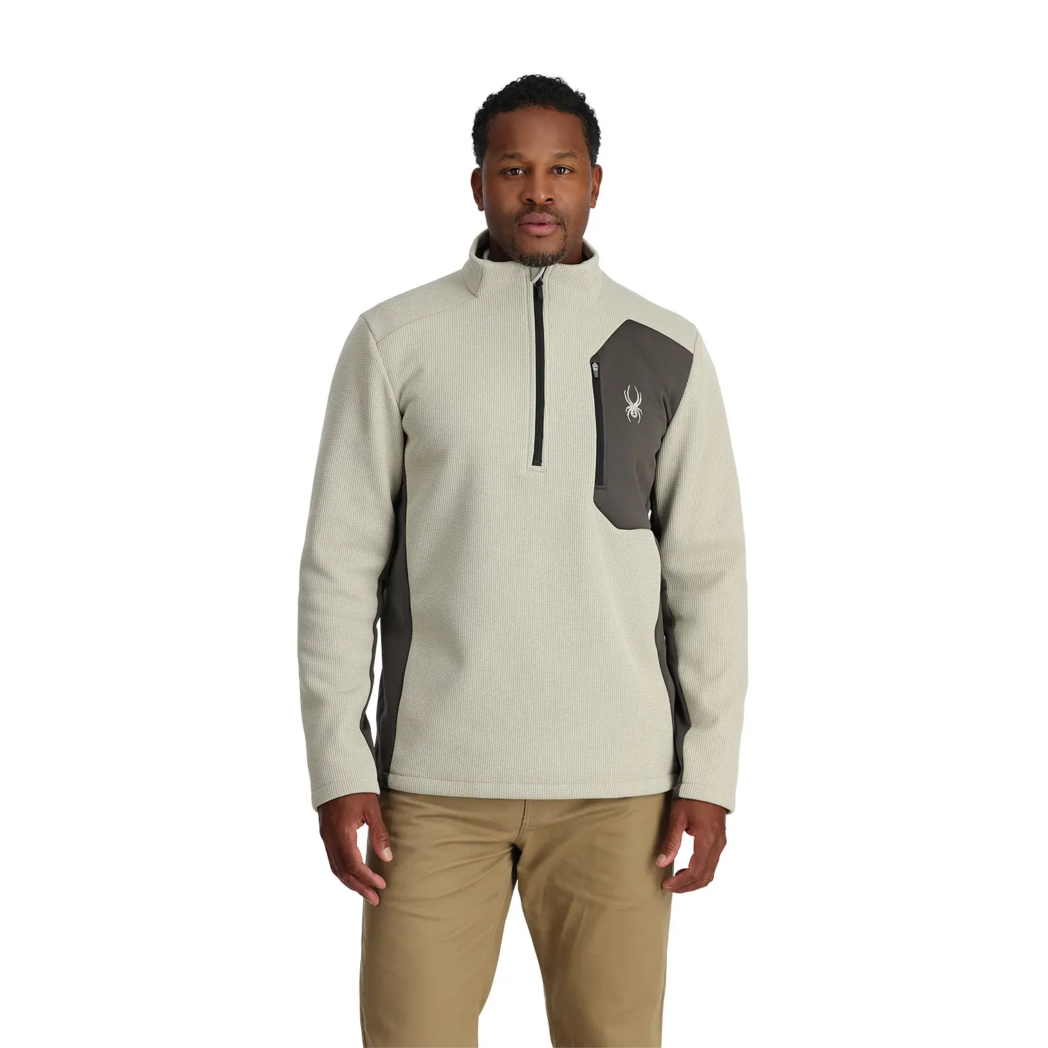Pile con semi-zip Spyder Bandit