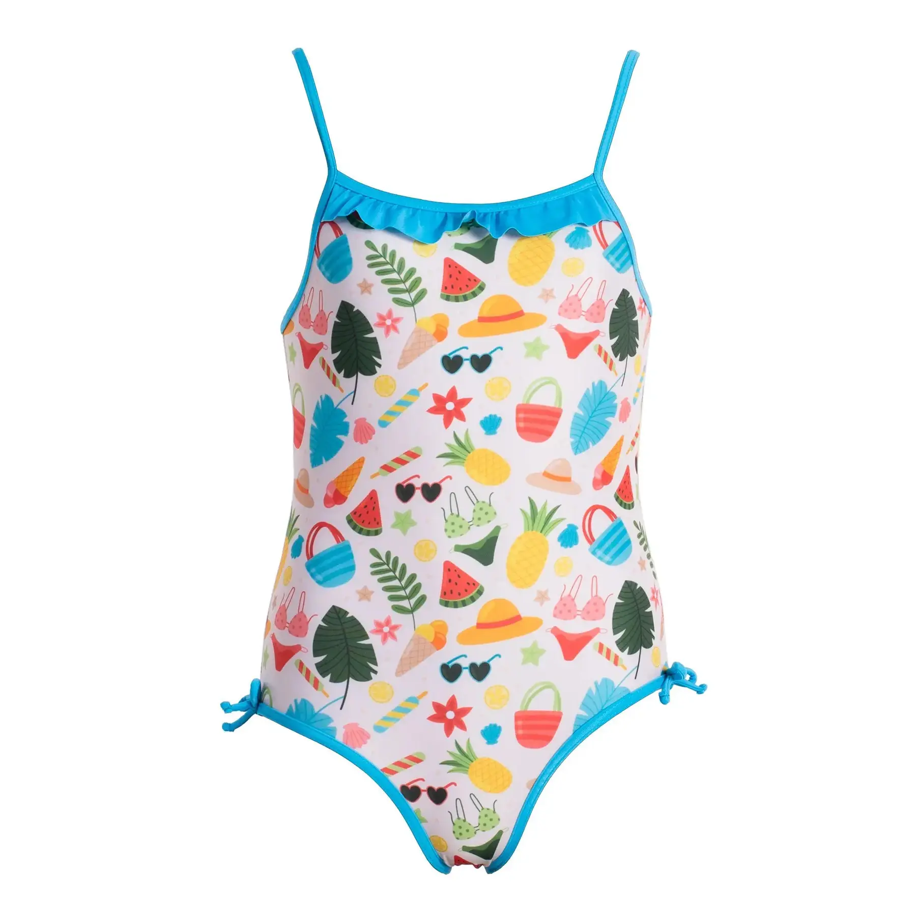 1-delig meisjes zwempak Squba Summer Series Subli