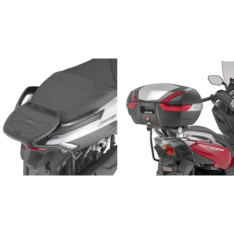 Halter Top Case Scooter Givi Monokey ou Monolock Sym Cruisym 300 (17 à 20)
