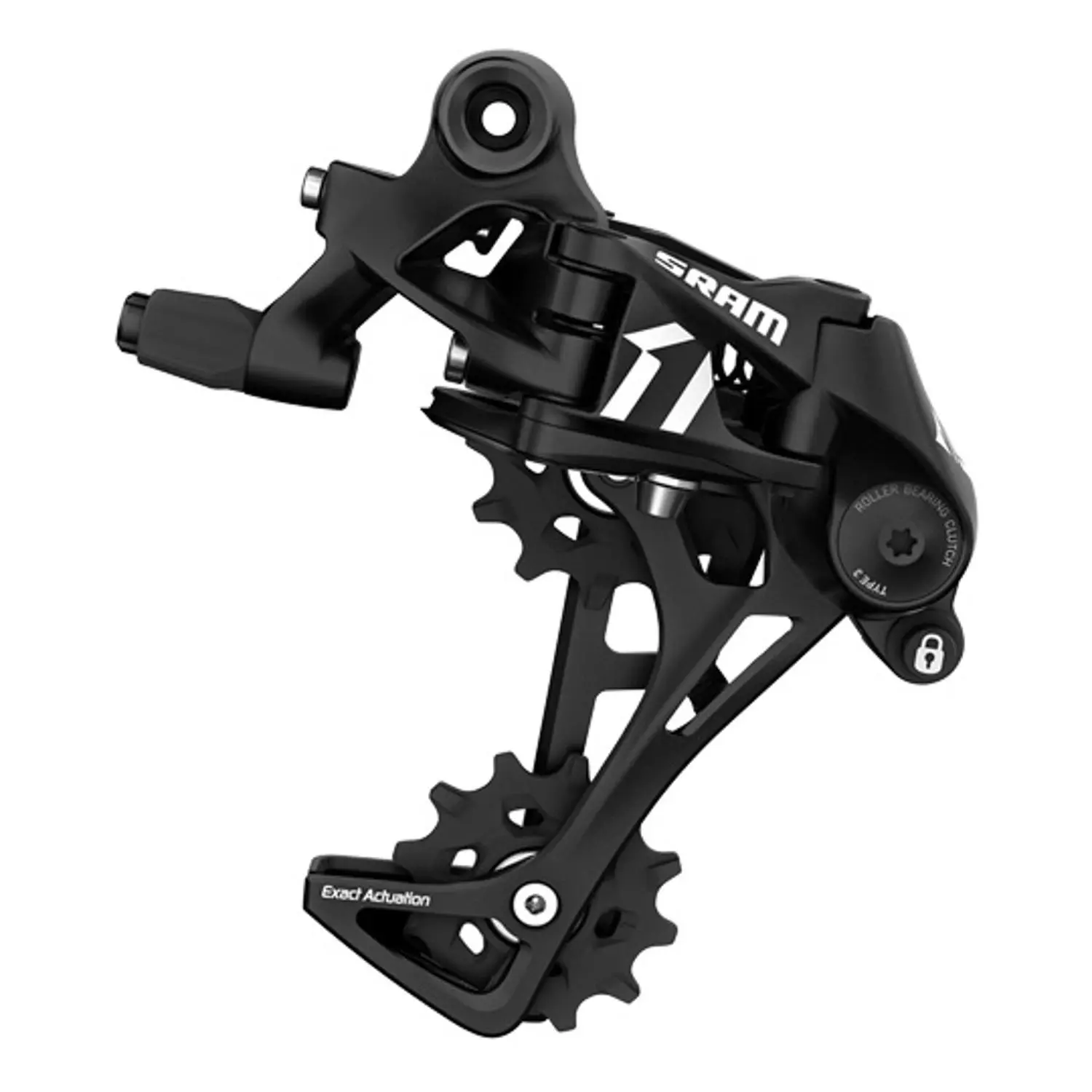 Schaltwerk vorne/hinten mit langem Käfig Sram Apex