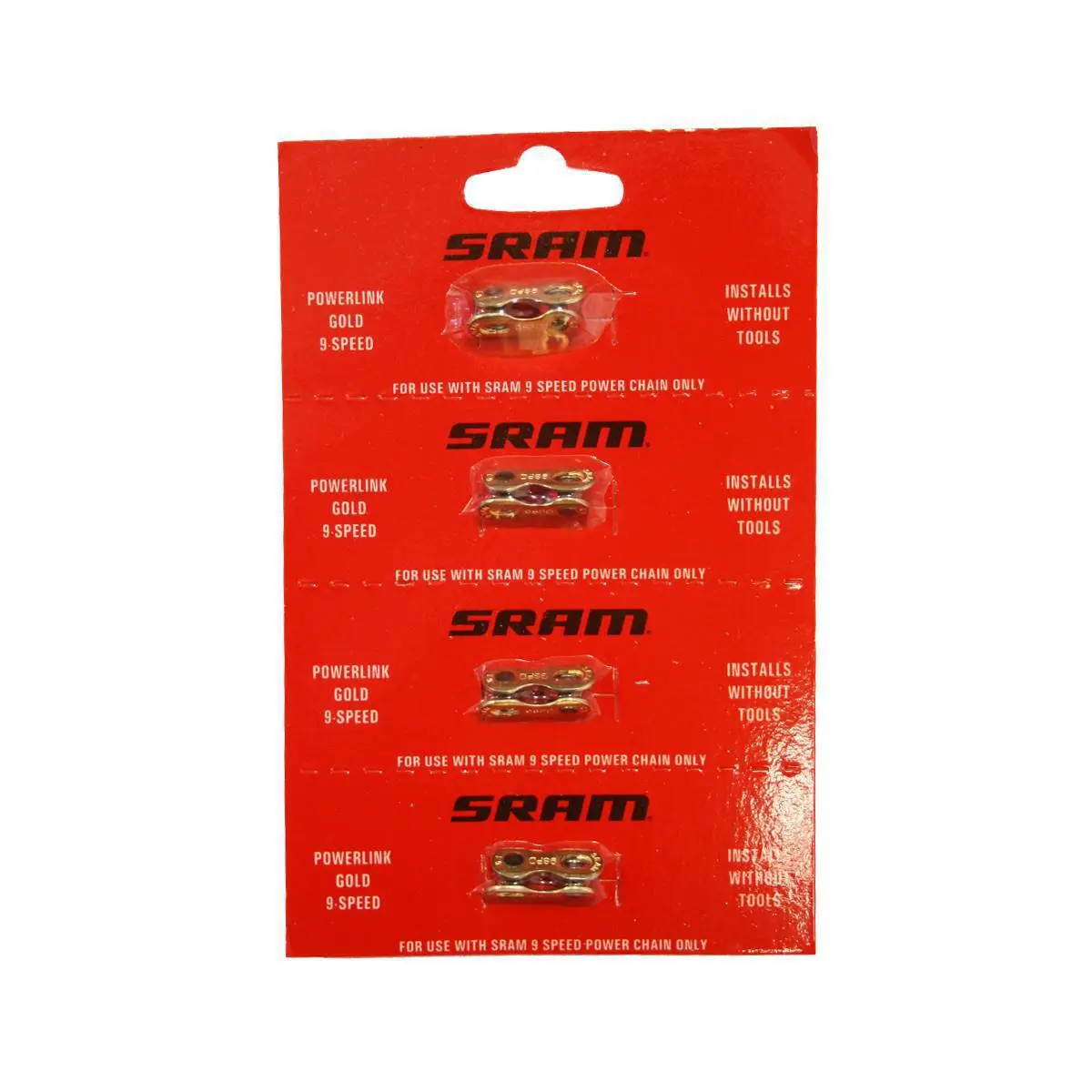 Attache rapide de chaîne Sram PowerLock 9V (4pcs)