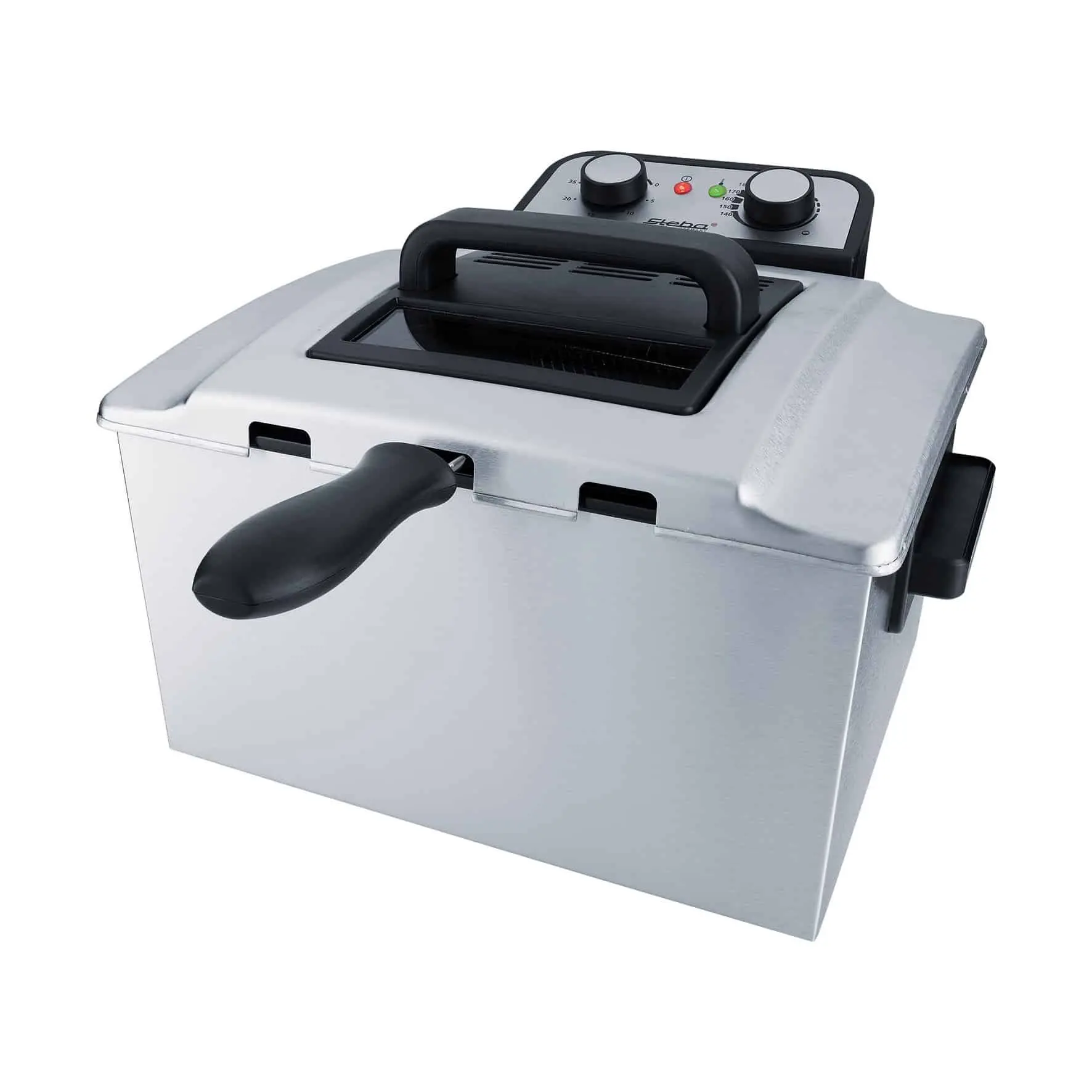 Friteuse en acier inoxydable 3 panier Steba