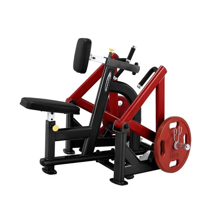 Gewichttraining machine, zittende rij, plaatbelasting Steelflex