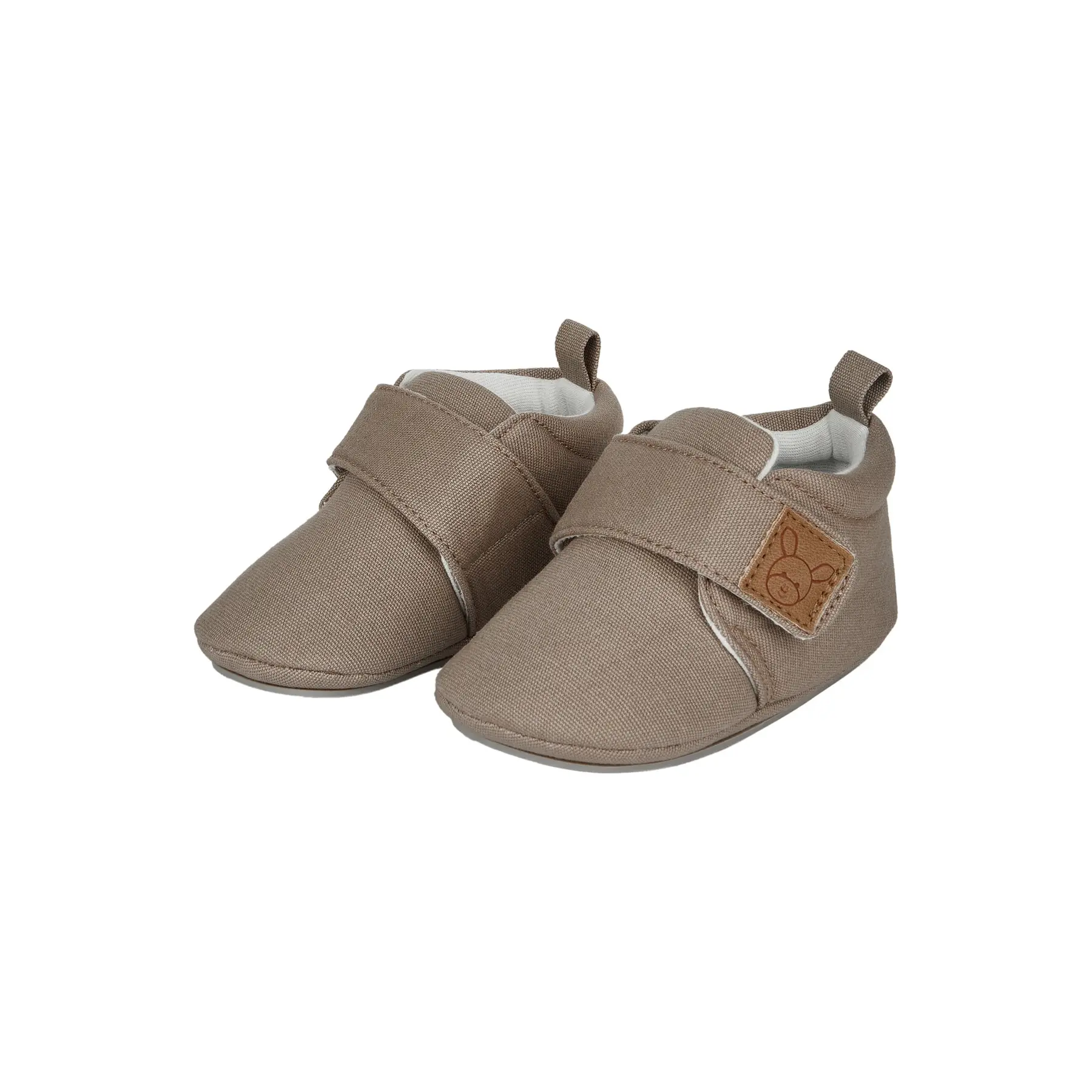 Chaussons en toile avec fermeture velcro bébé Sterntaler