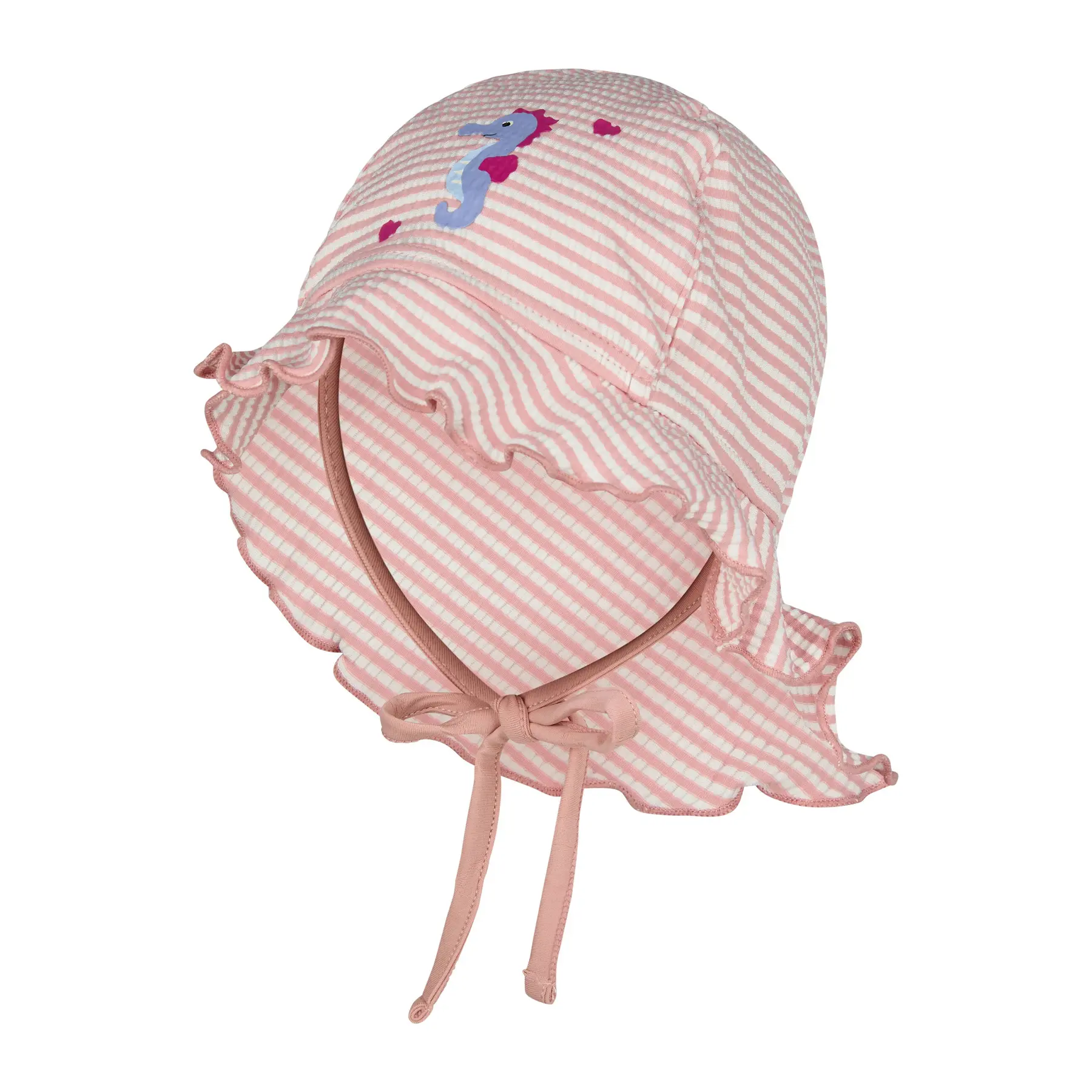 Casquette de baseball couvre nuque bébé fille Sterntaler Hippocampe