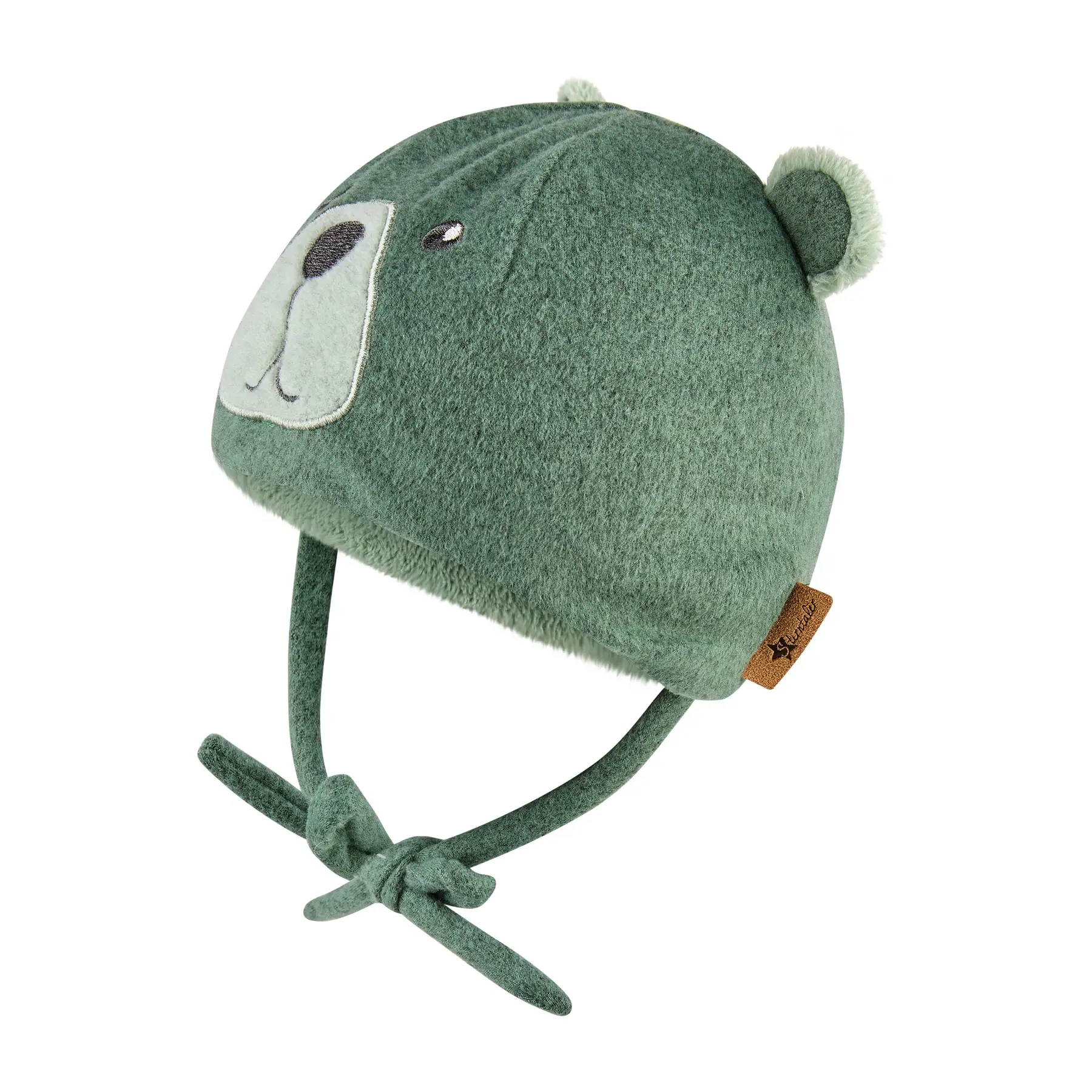 Bonnet avec motif visage d'ours bébé garçon Sterntaler