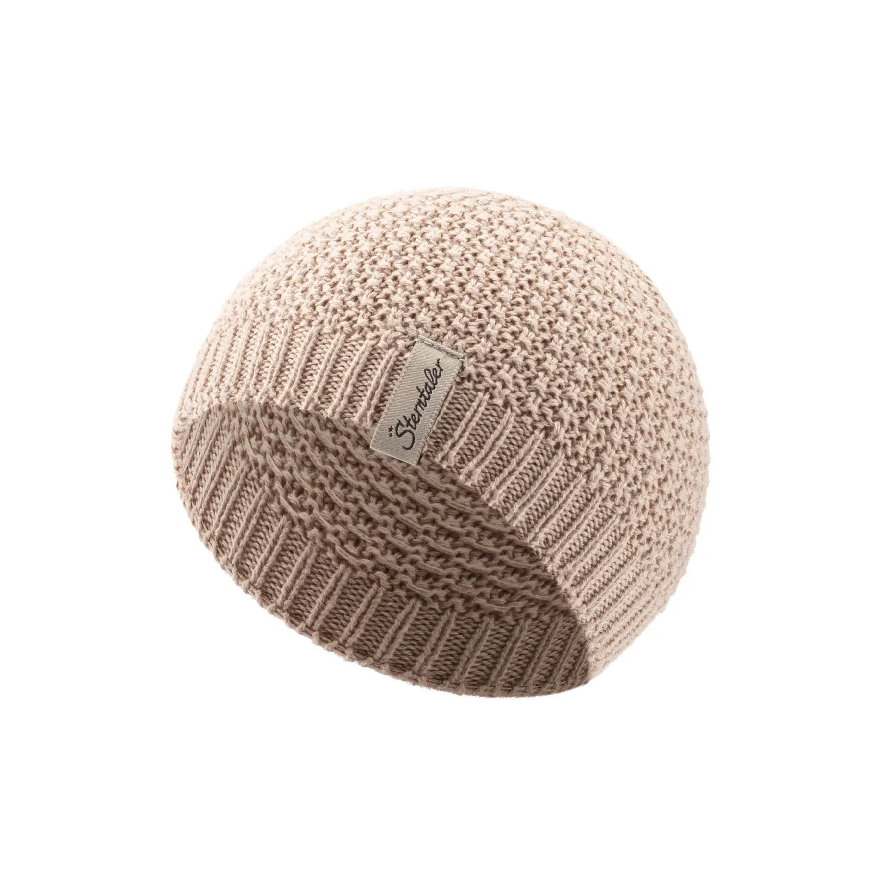 Bonnet tricoté à motif guaffrée bébé Sterntaler