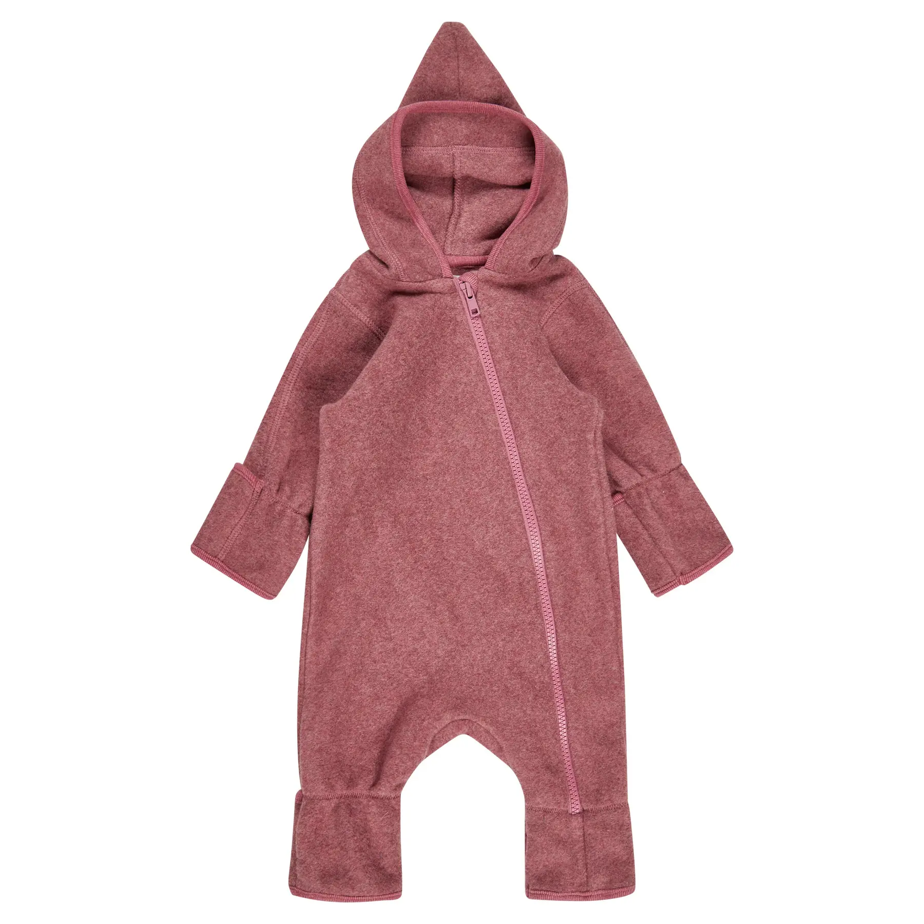 Fleece met capuchon voor babymeisjes Sterntaler All-in-One