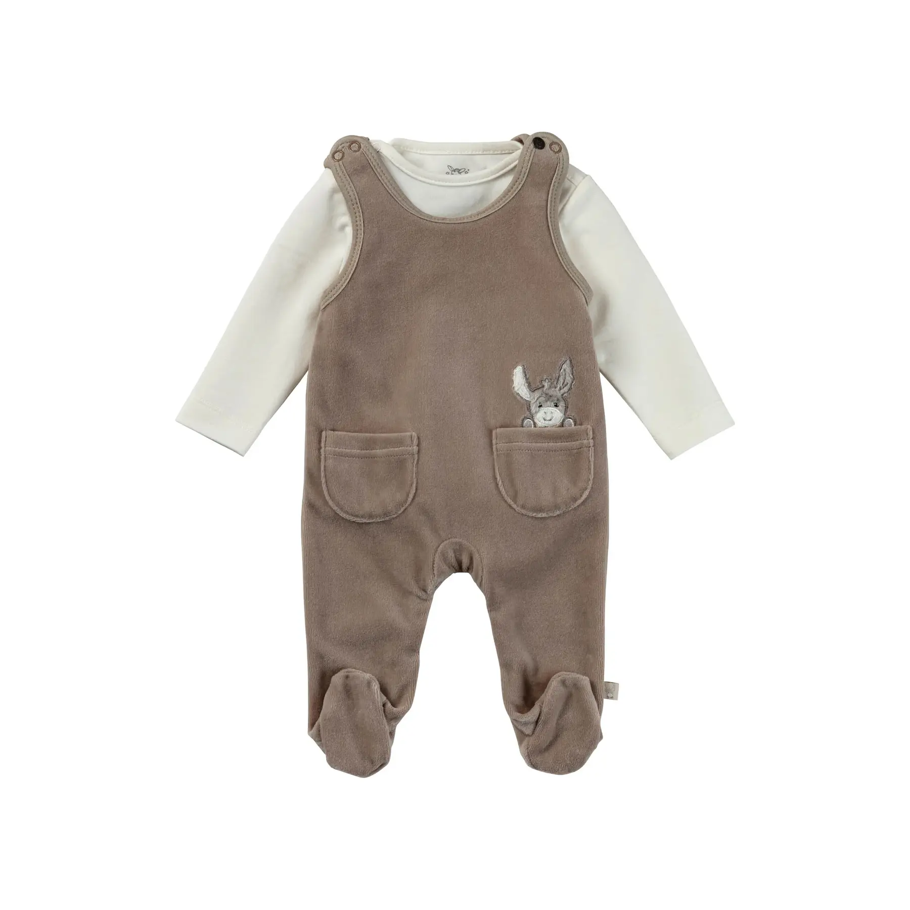 Ensemble grenouillère et sweat bébé Sterntaler Emmi