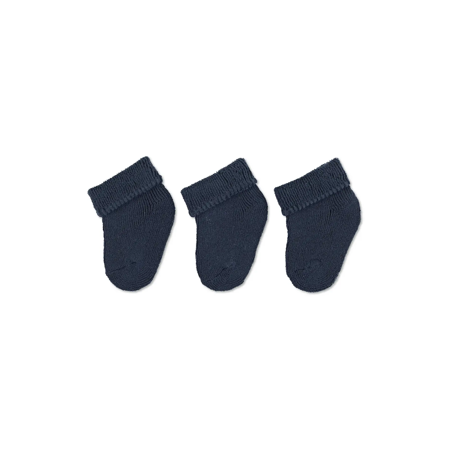 Chaussettes avec doublure en peluche intégrale nouveau-né bébé garçon Sterntaler unicolore (x3)